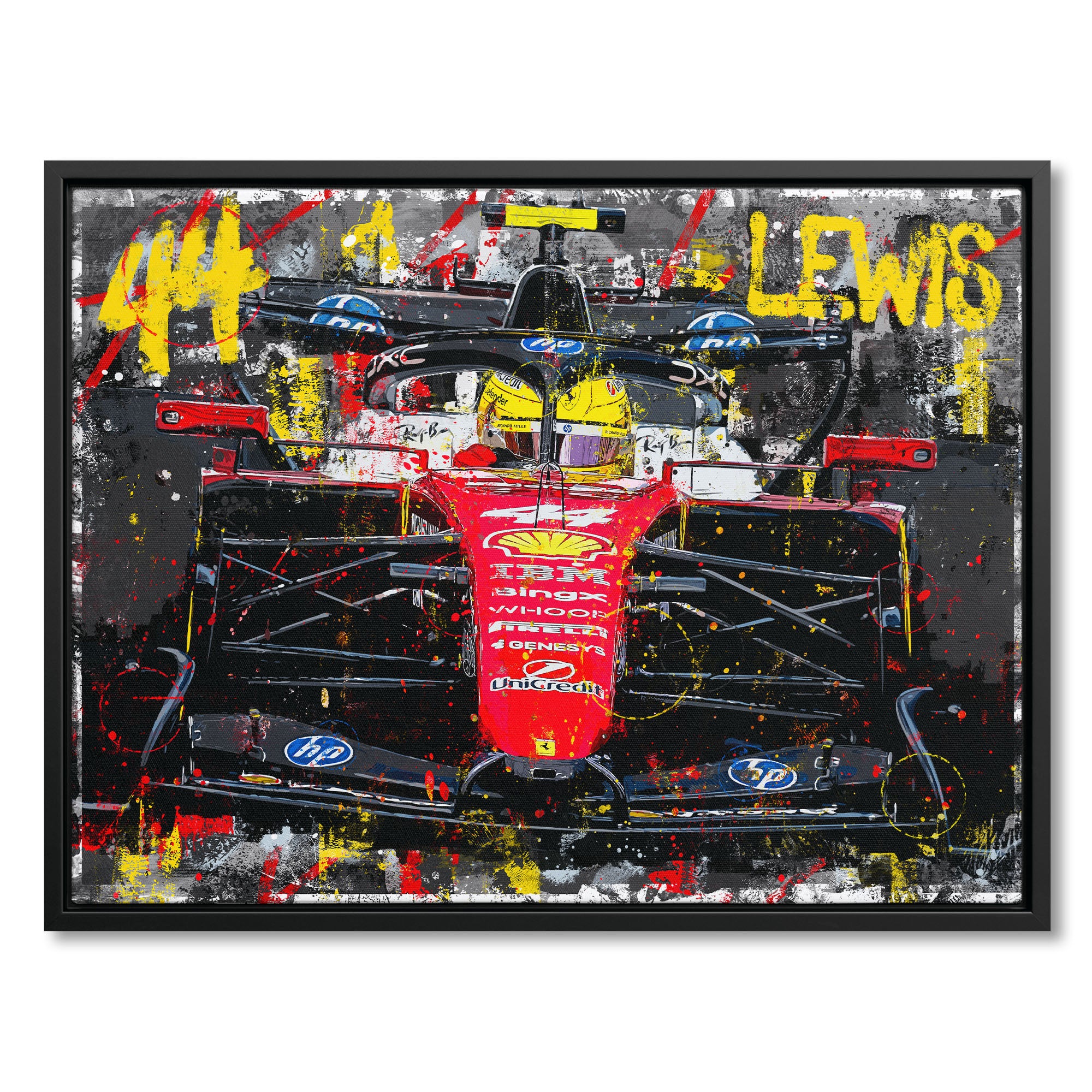 Lewis Hamilton '2026' Graffiti
