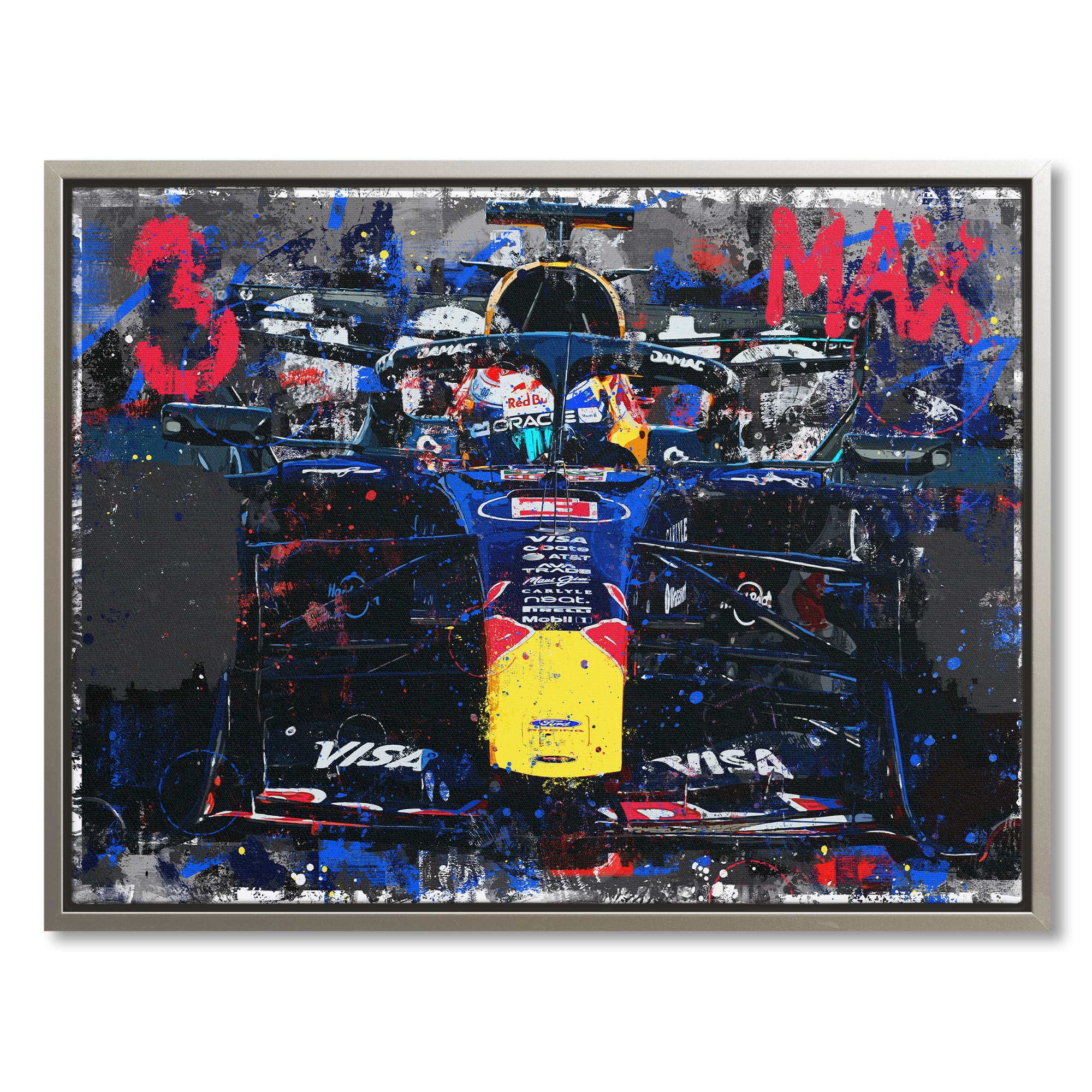 Max Verstappen '2026' Graffiti