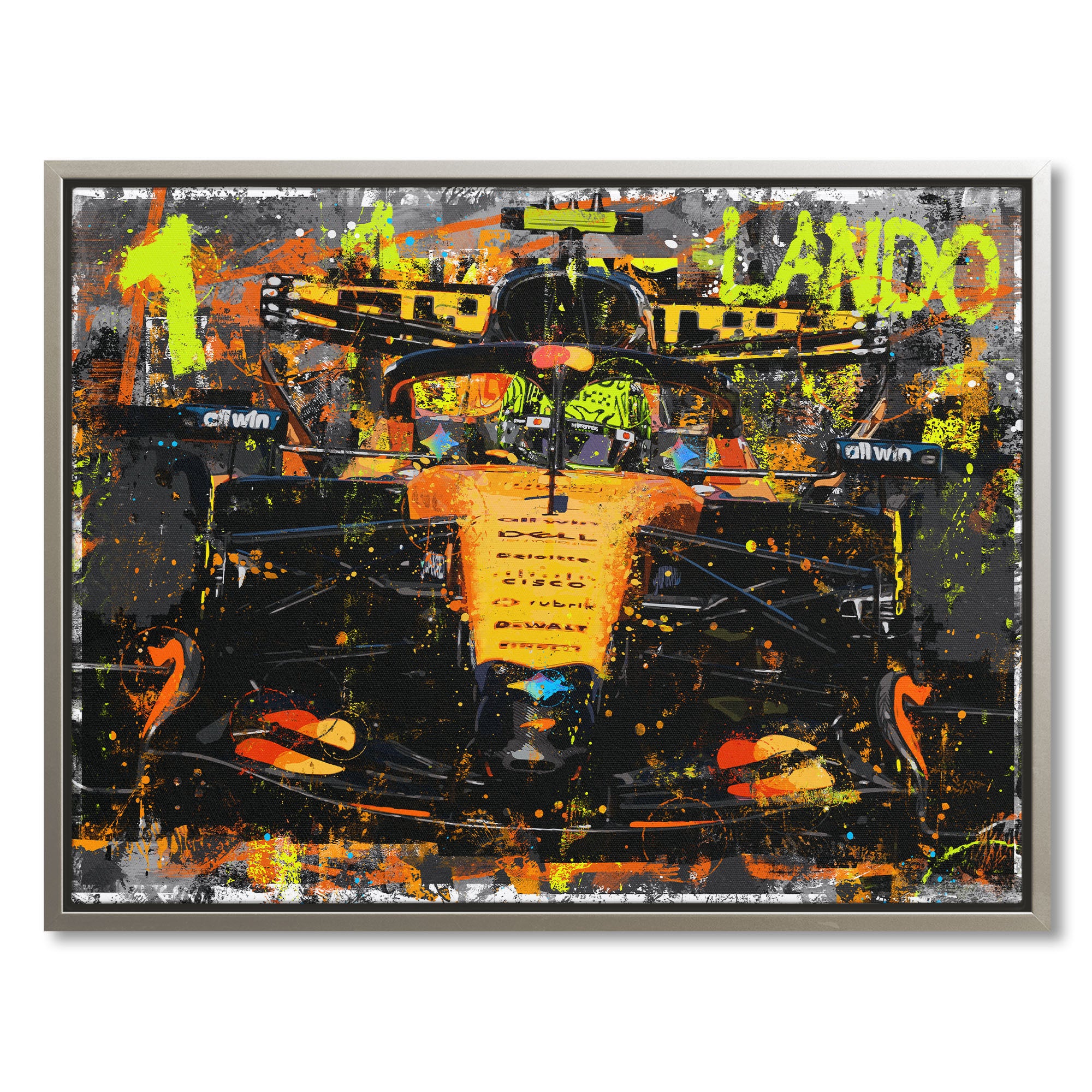 Lando Norris '2026' Graffiti