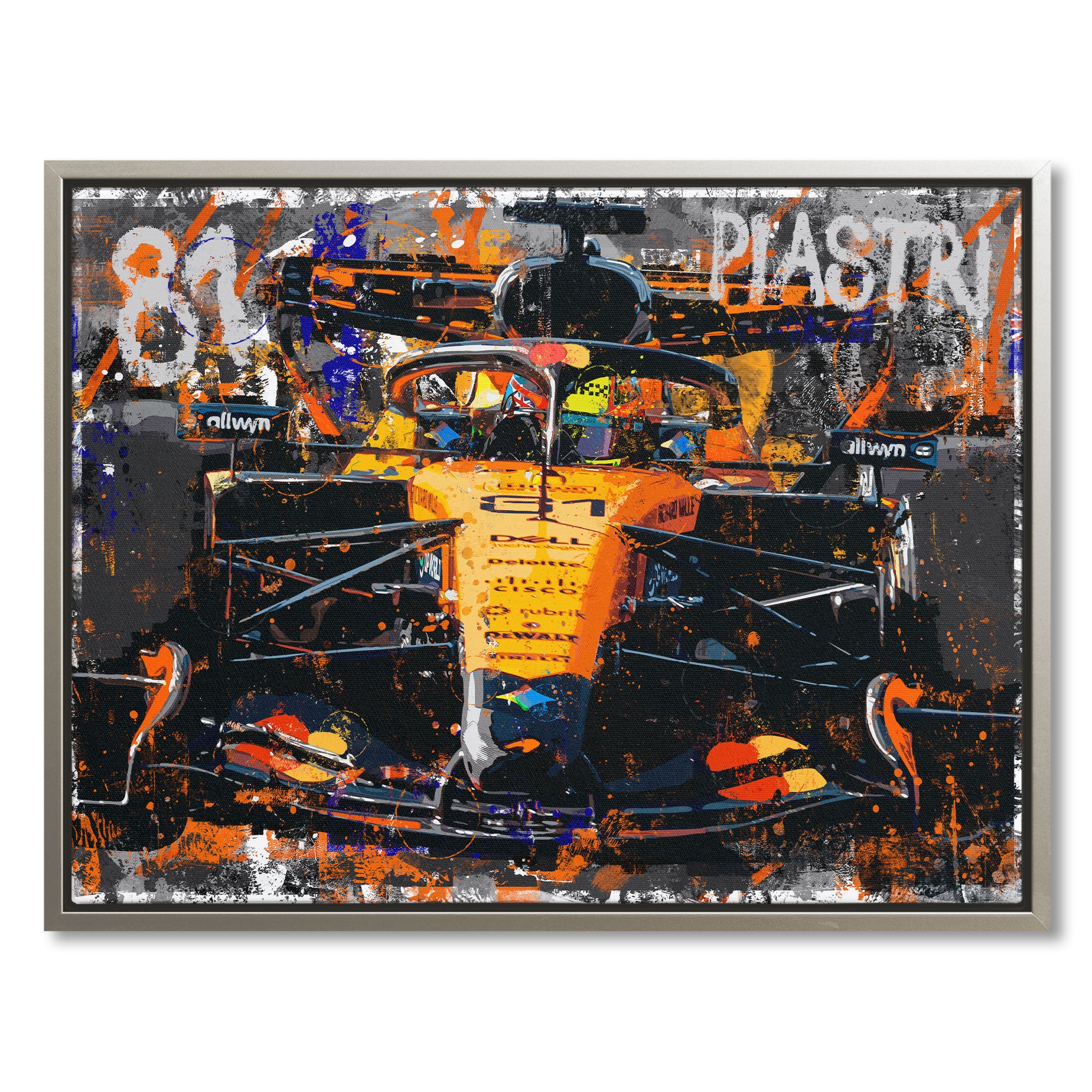 Oscar Piastri '2026' Graffiti