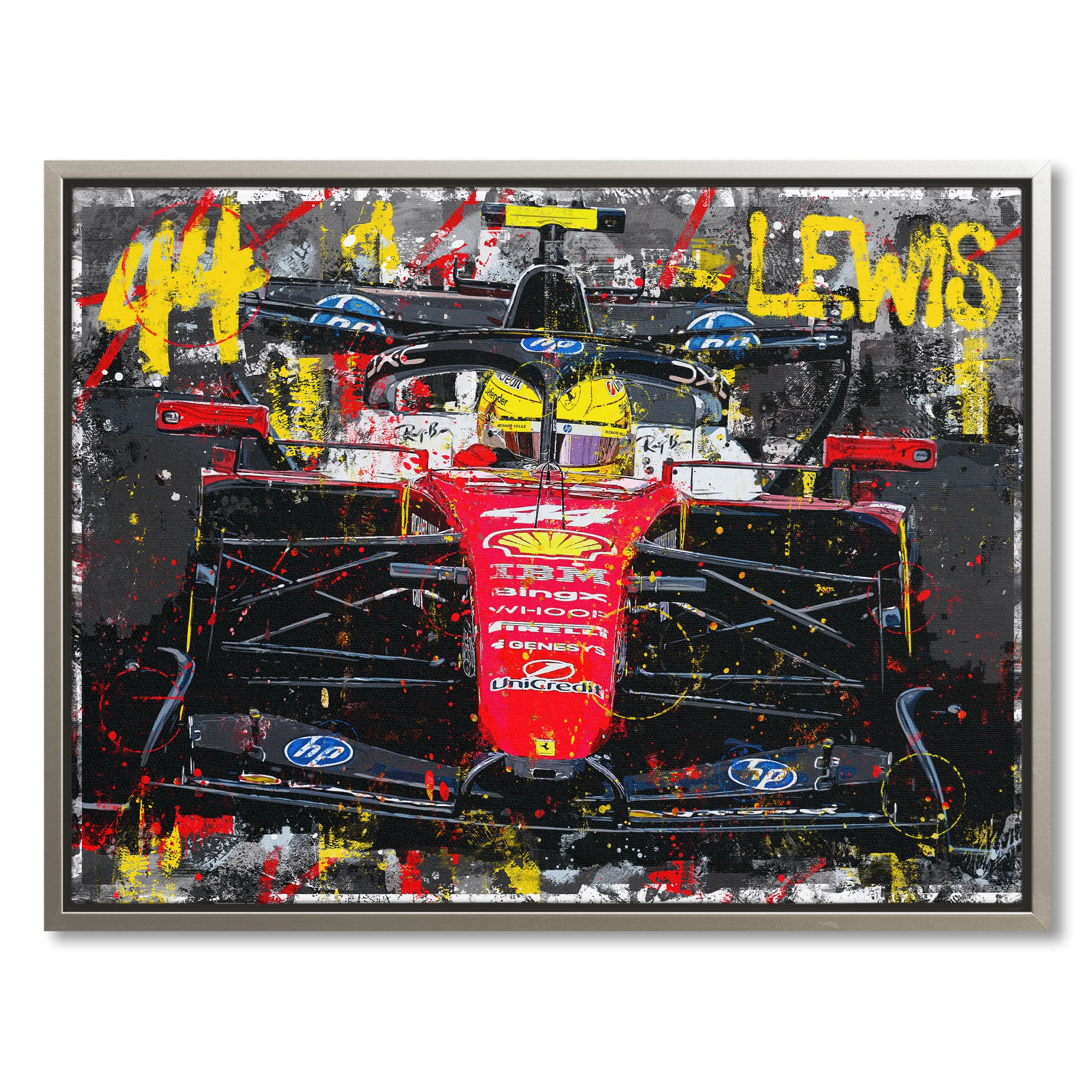 Lewis Hamilton '2026' Graffiti