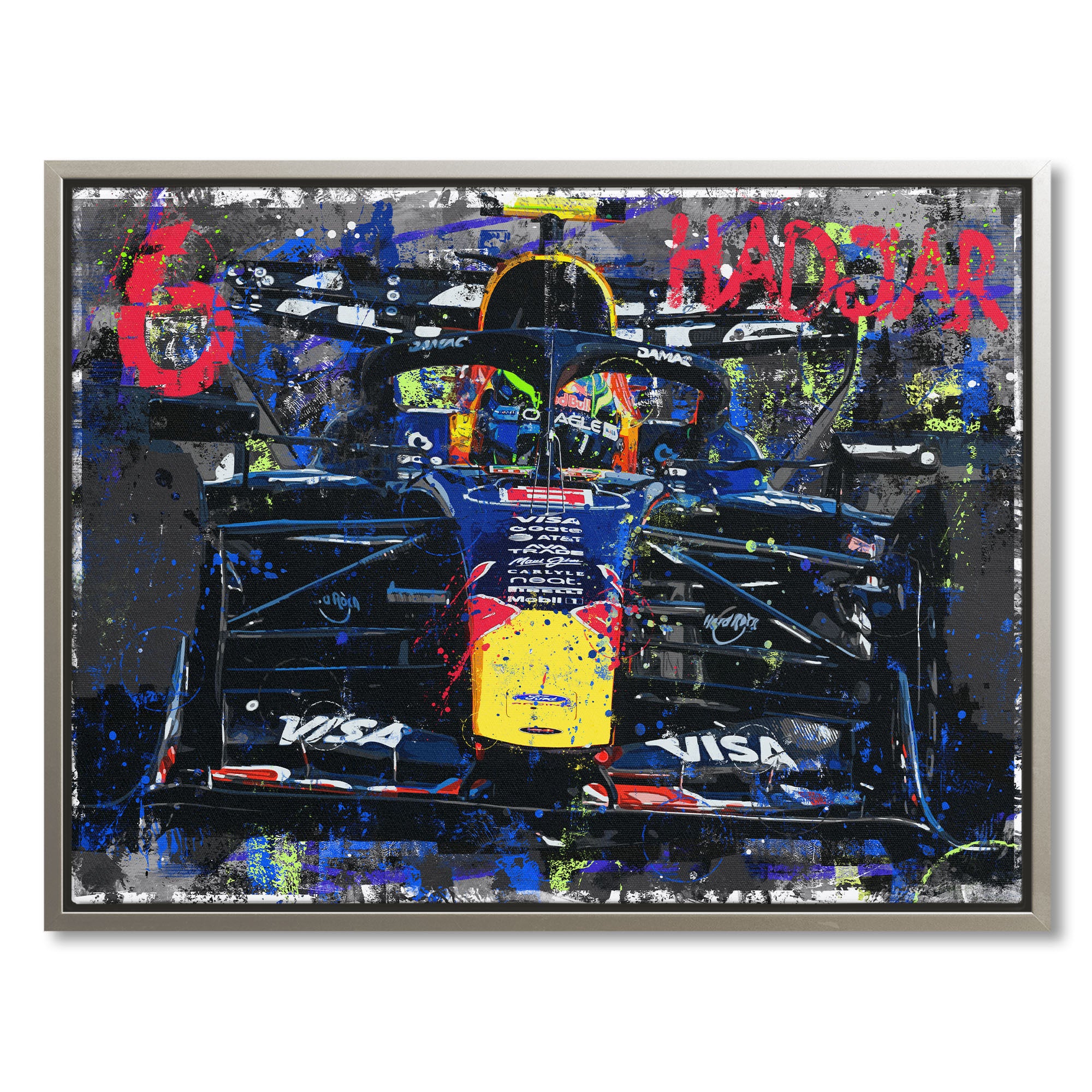 Isack Hadjar '2026' Graffiti