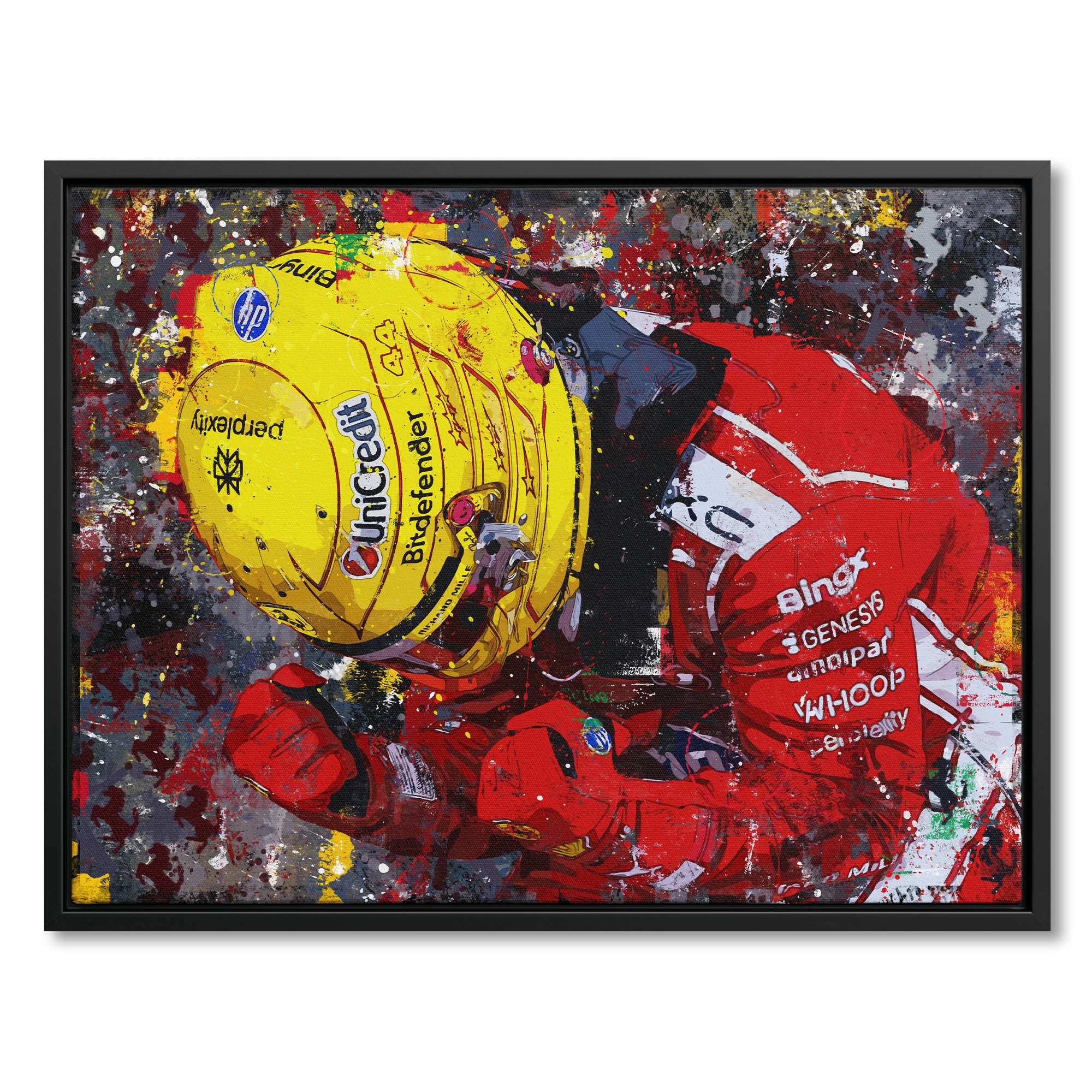 Splat Portraits: Art by Samuel Becker | Sixty Iconic