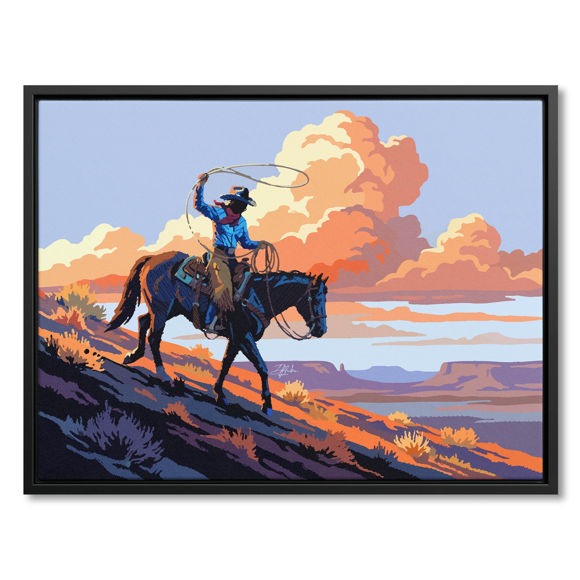 Cloudbank Cowgirl