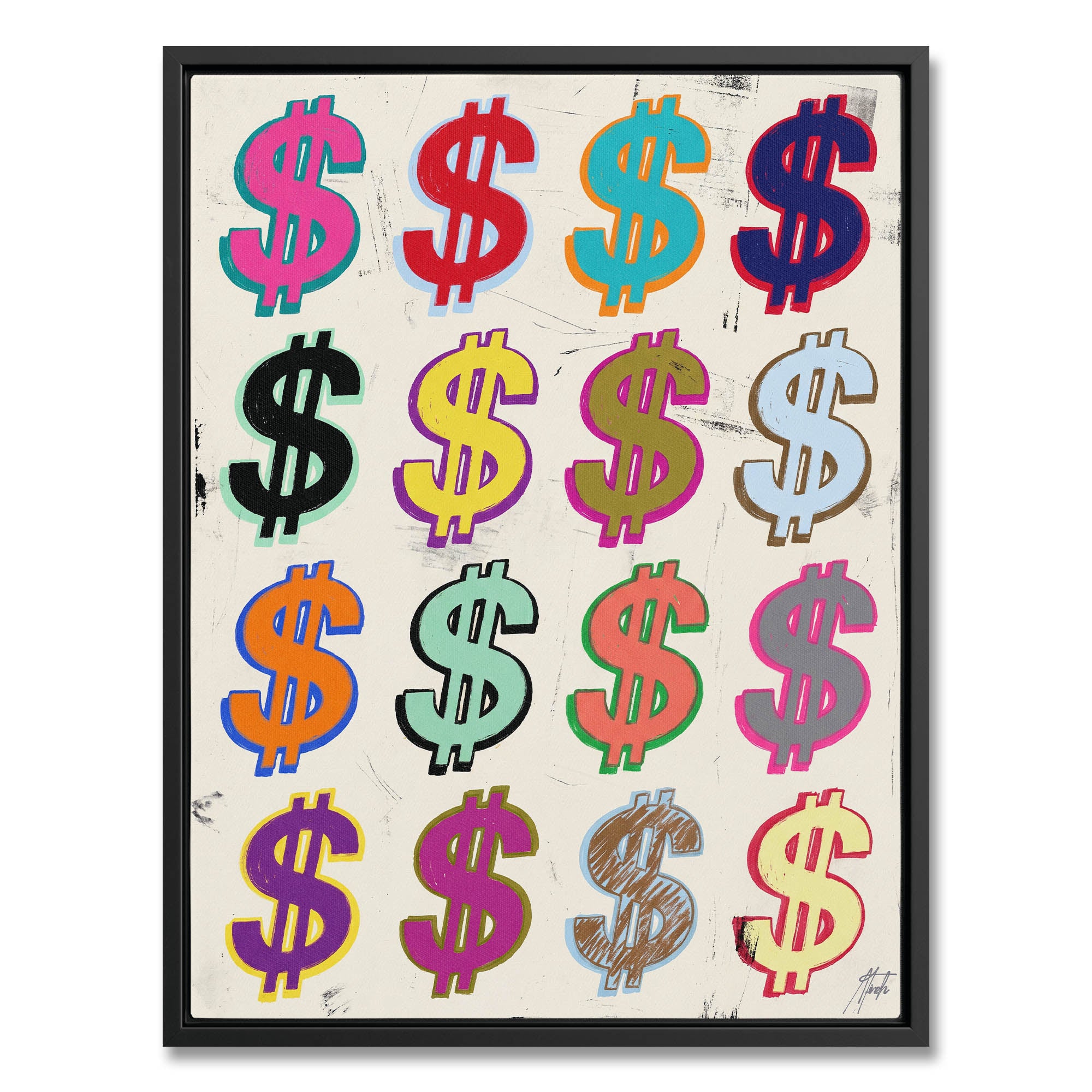 Dollar Signs — Cream