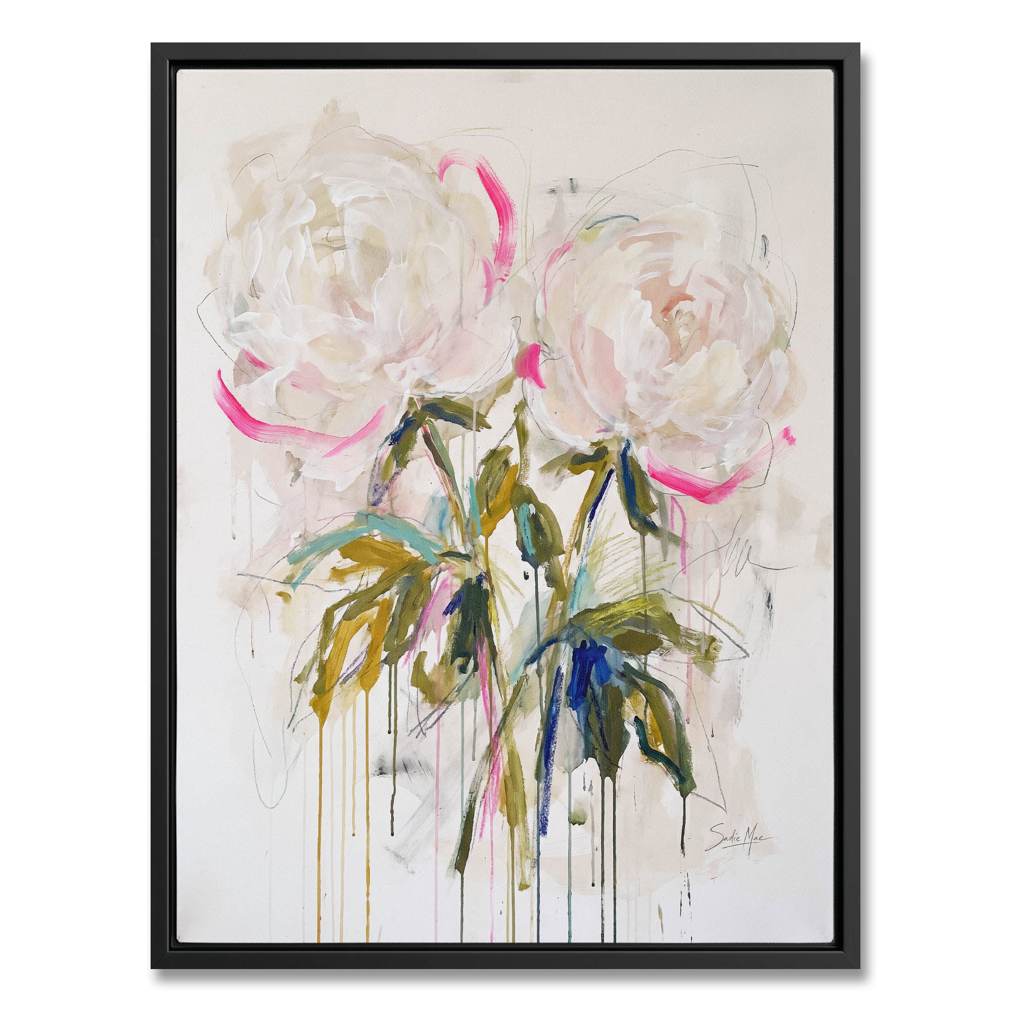 Pearl Peonies