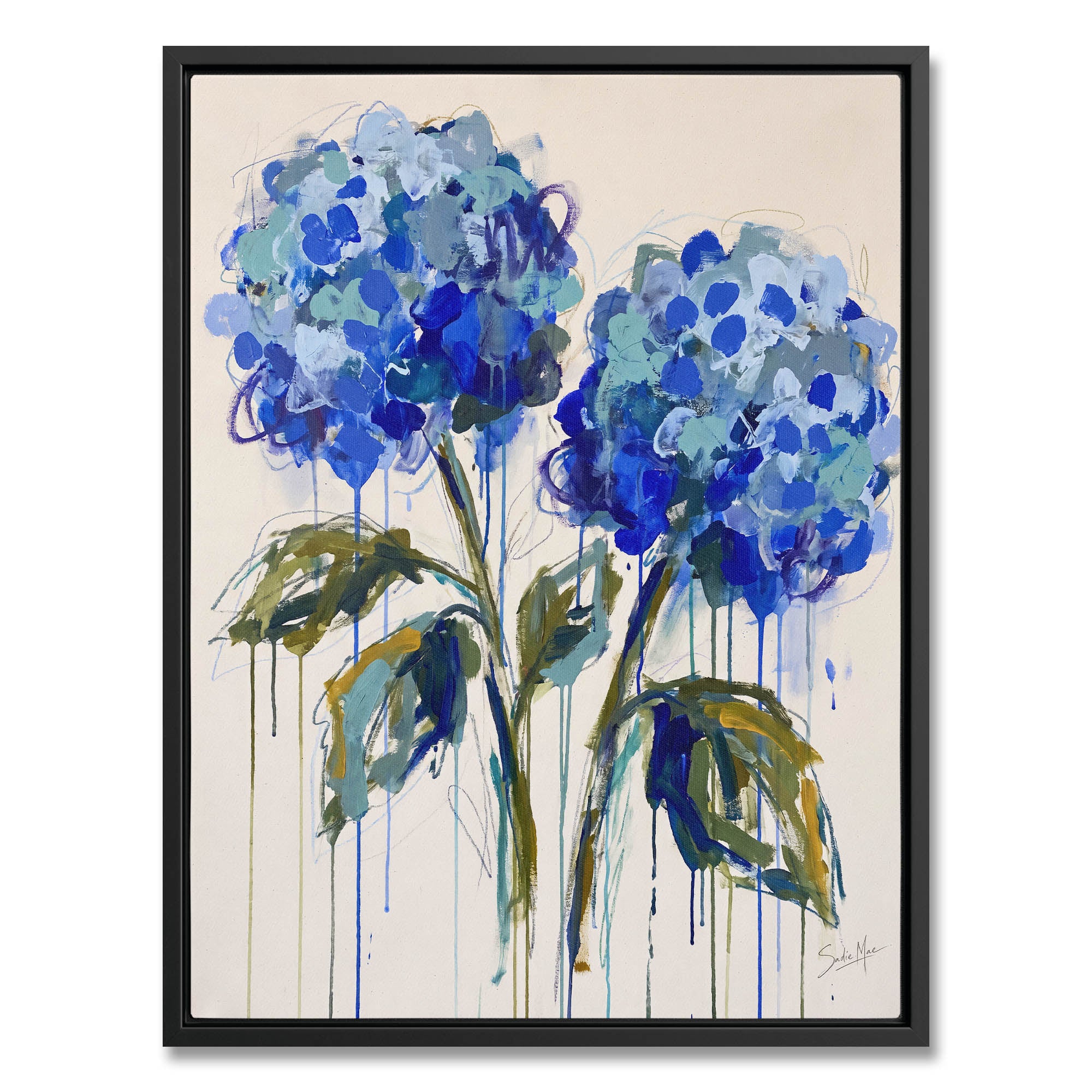 Azure Hydrangeas