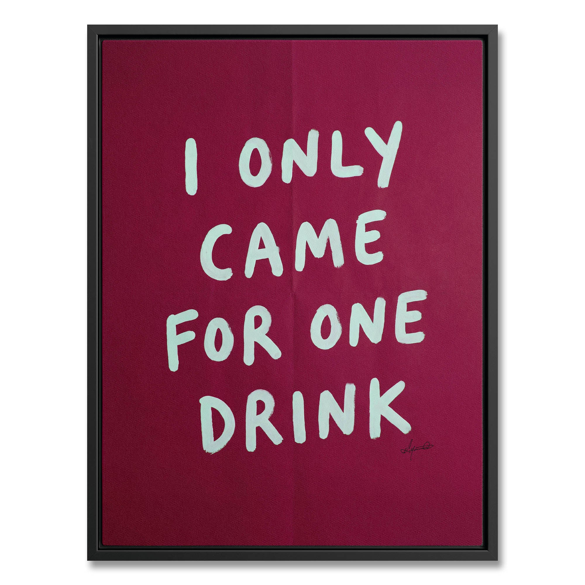 Only One Drink