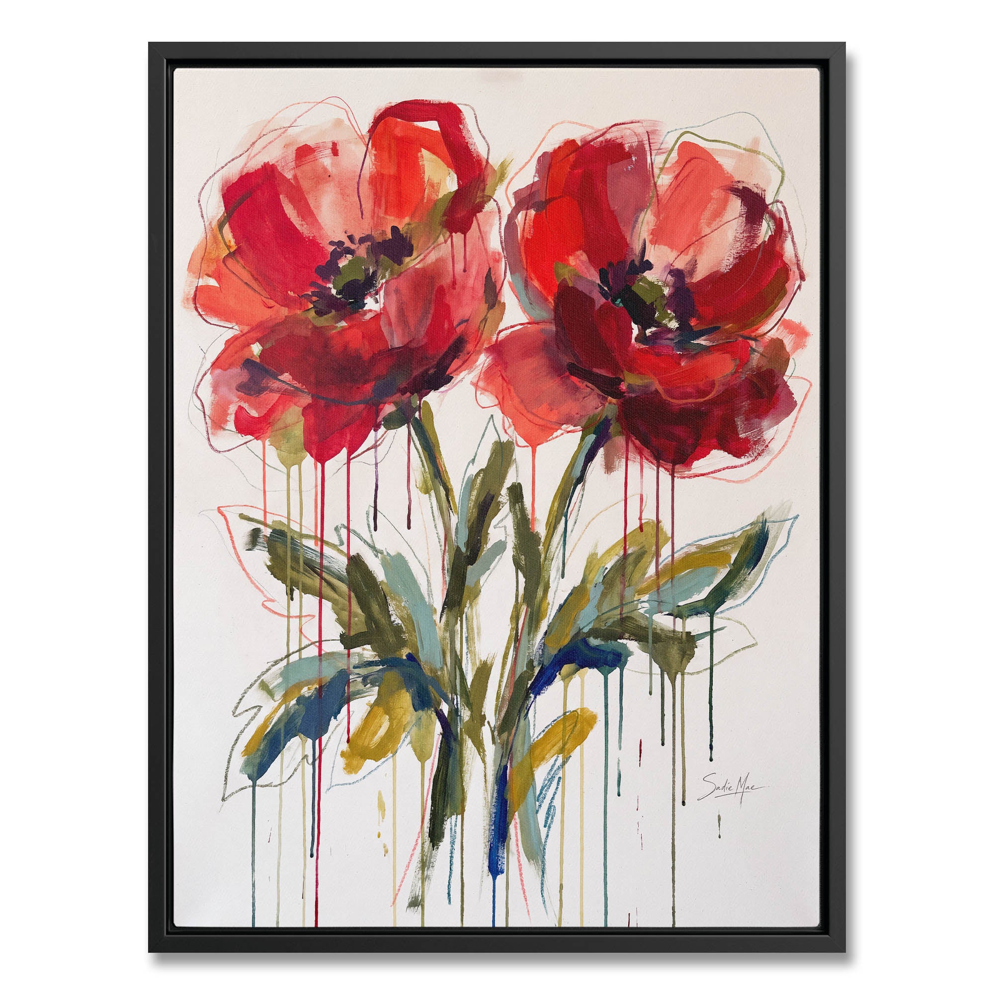 Crimson Poppies