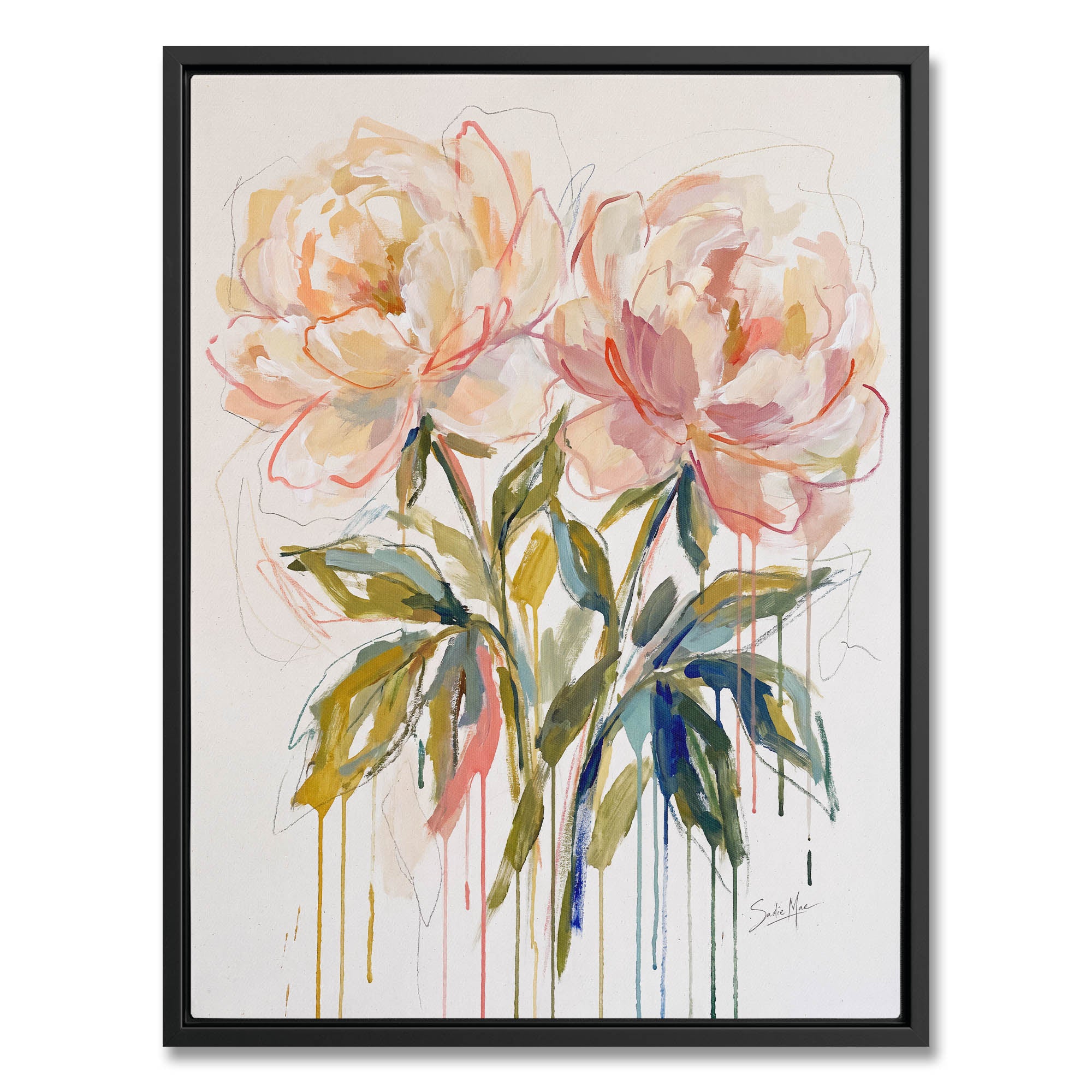 Coral Peonies