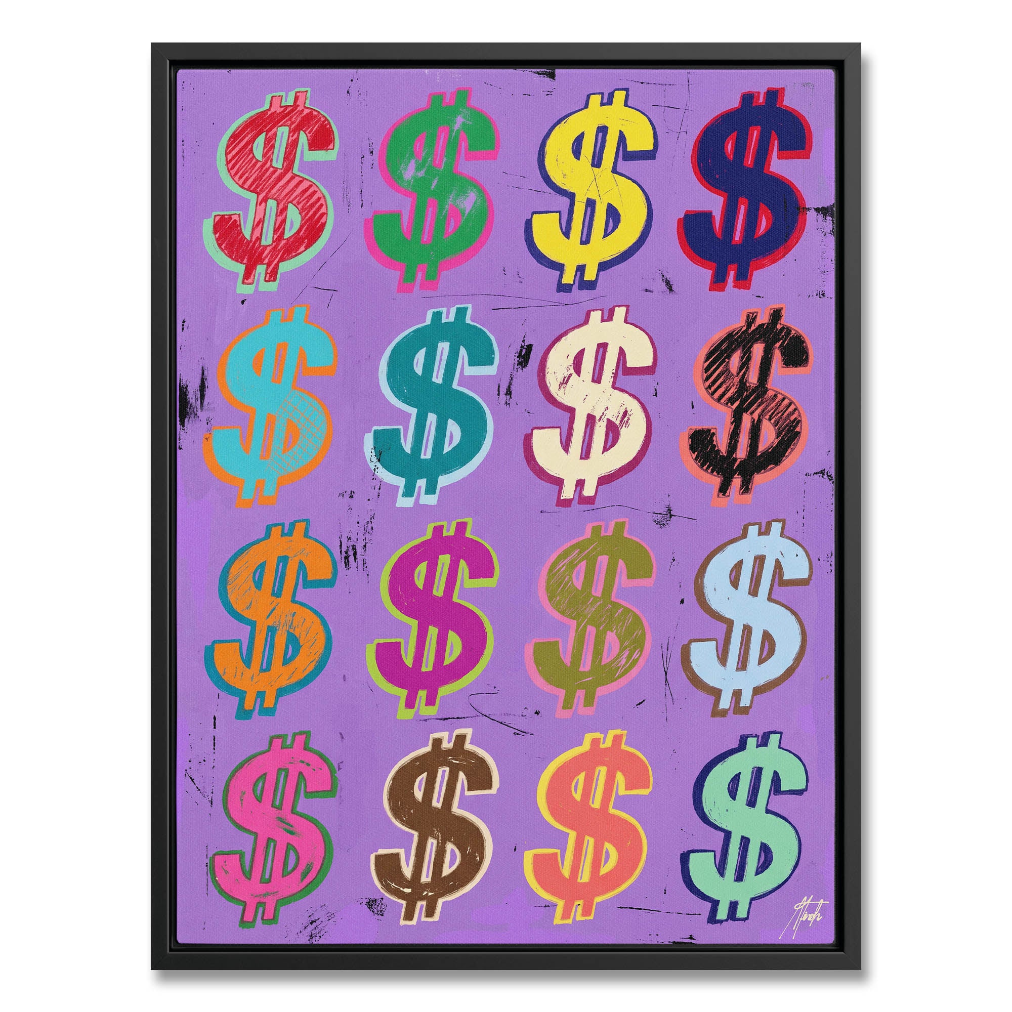 Dollar Signs — Lilac
