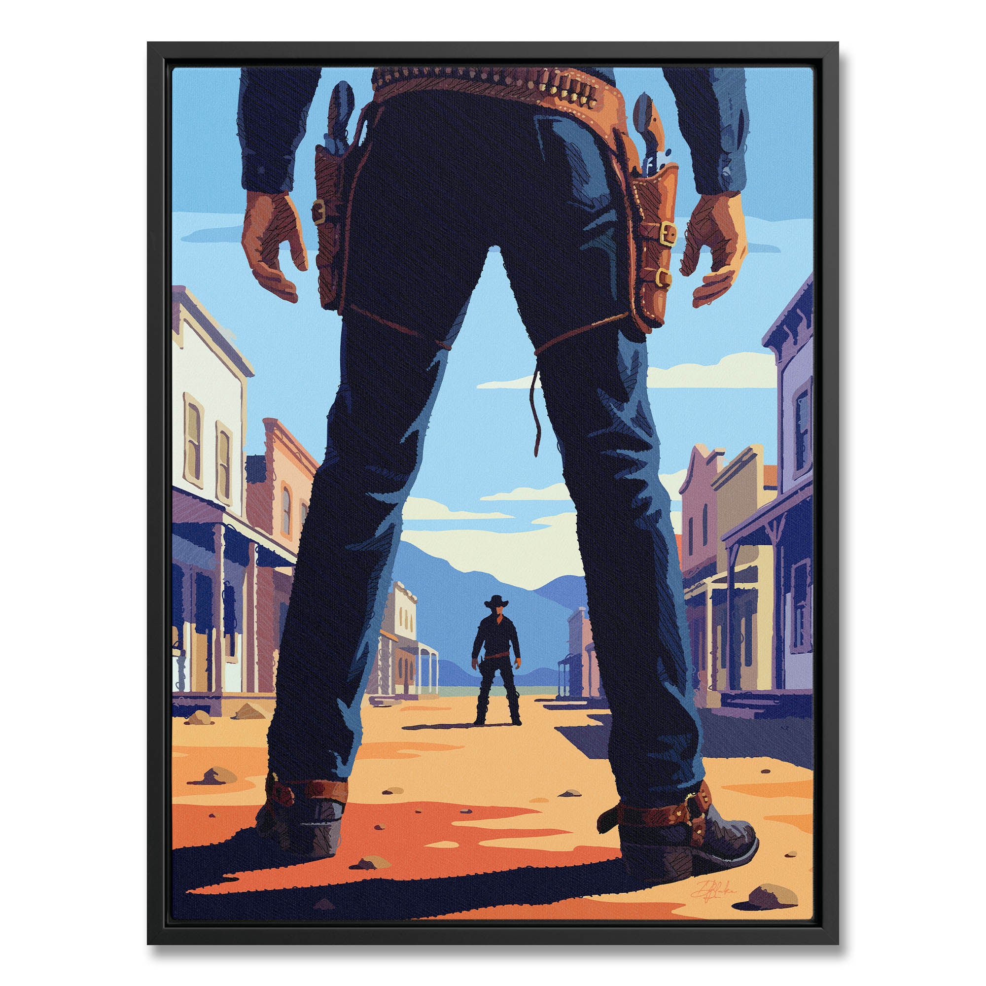 Between the Holsters