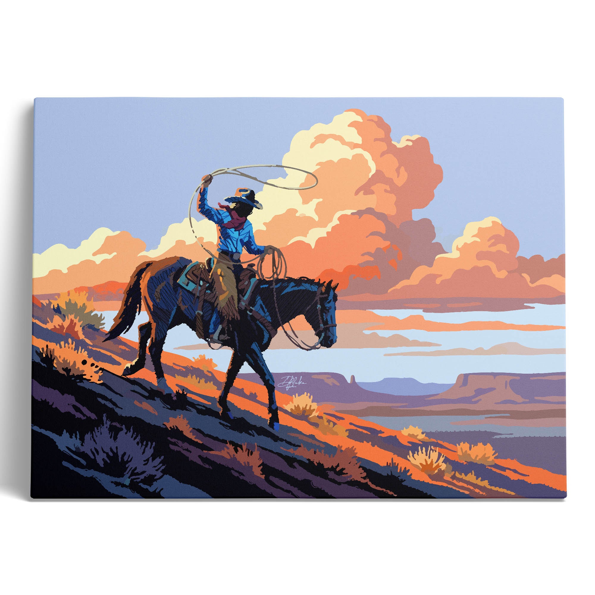 Cloudbank Cowgirl