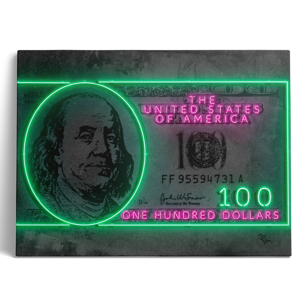 Benjamin Dollar ‘Neon’