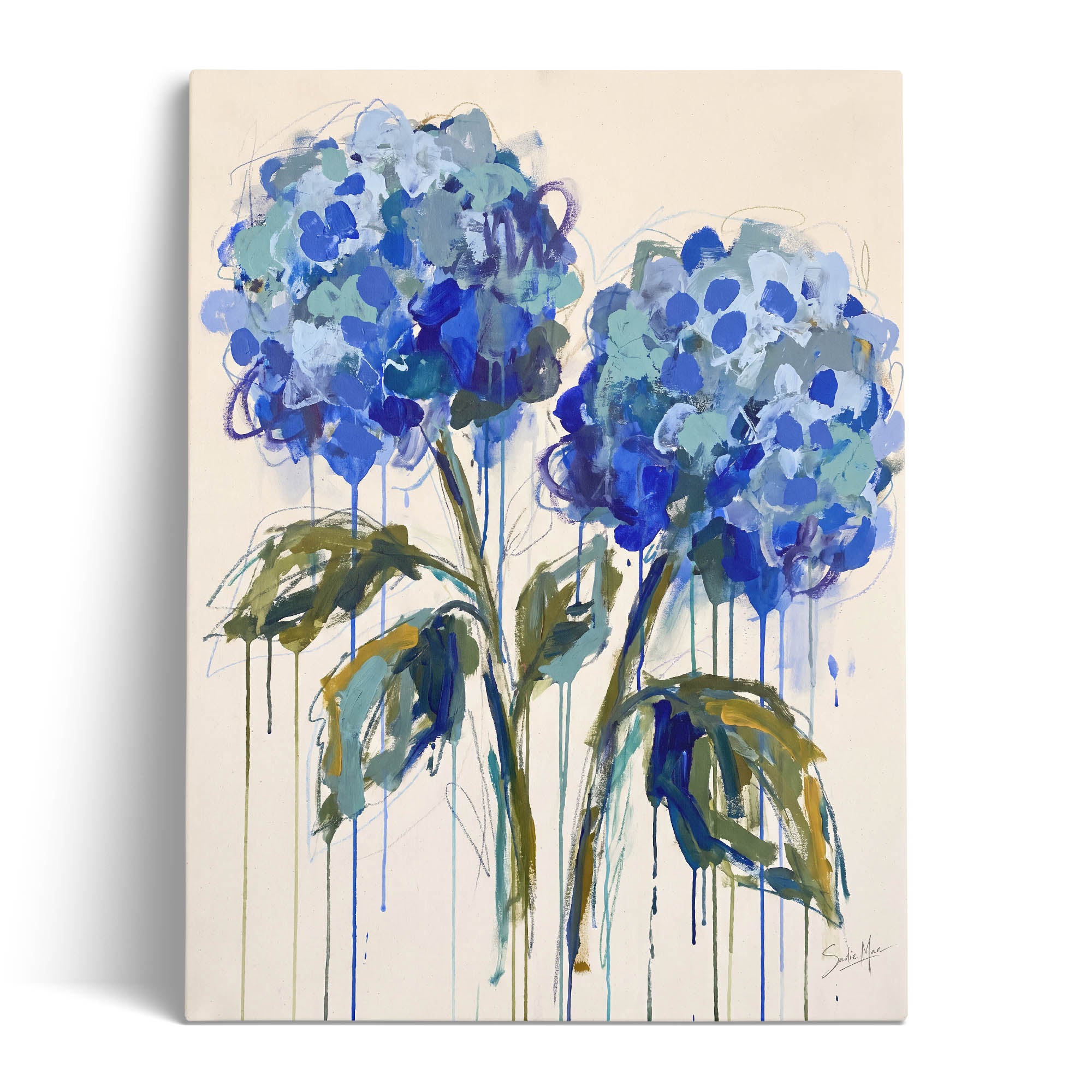 Azure Hydrangeas