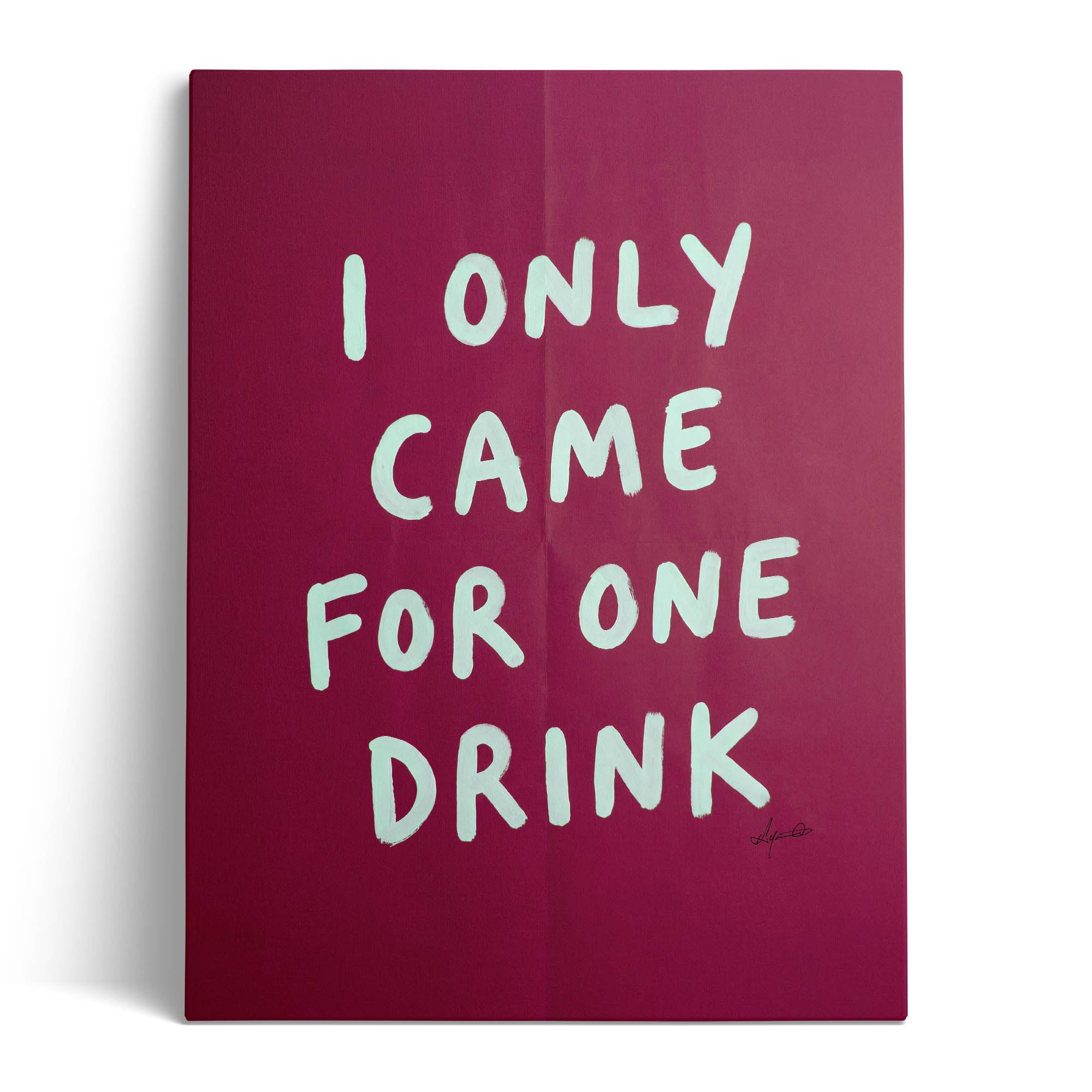 Only One Drink