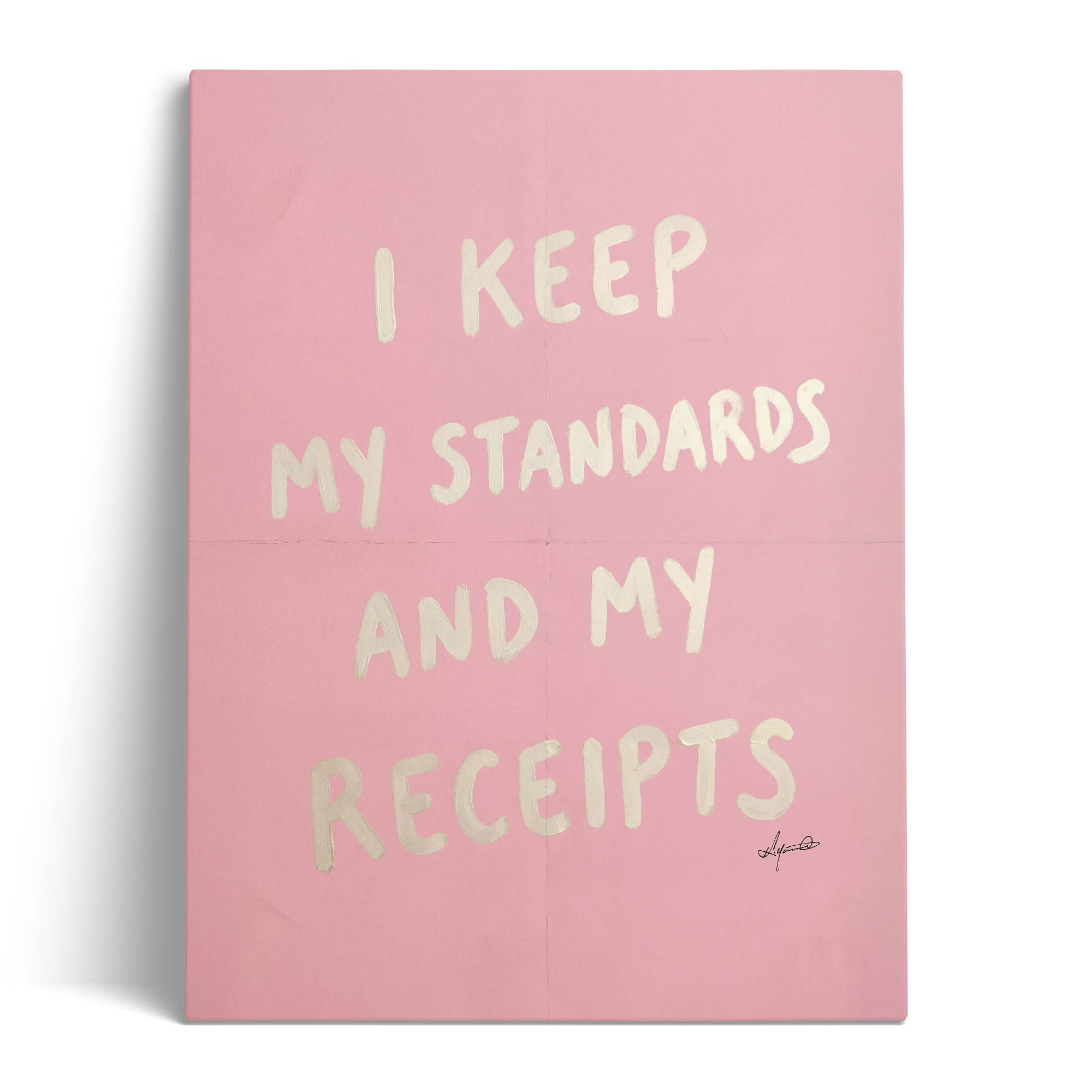 Standards and Receipts
