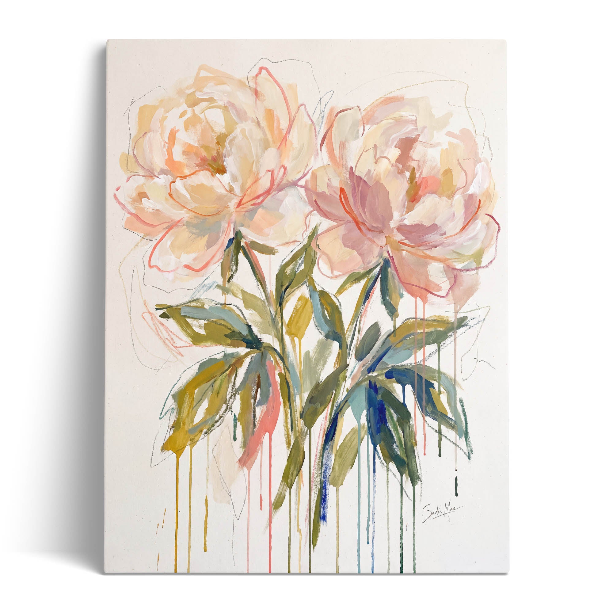 Coral Peonies