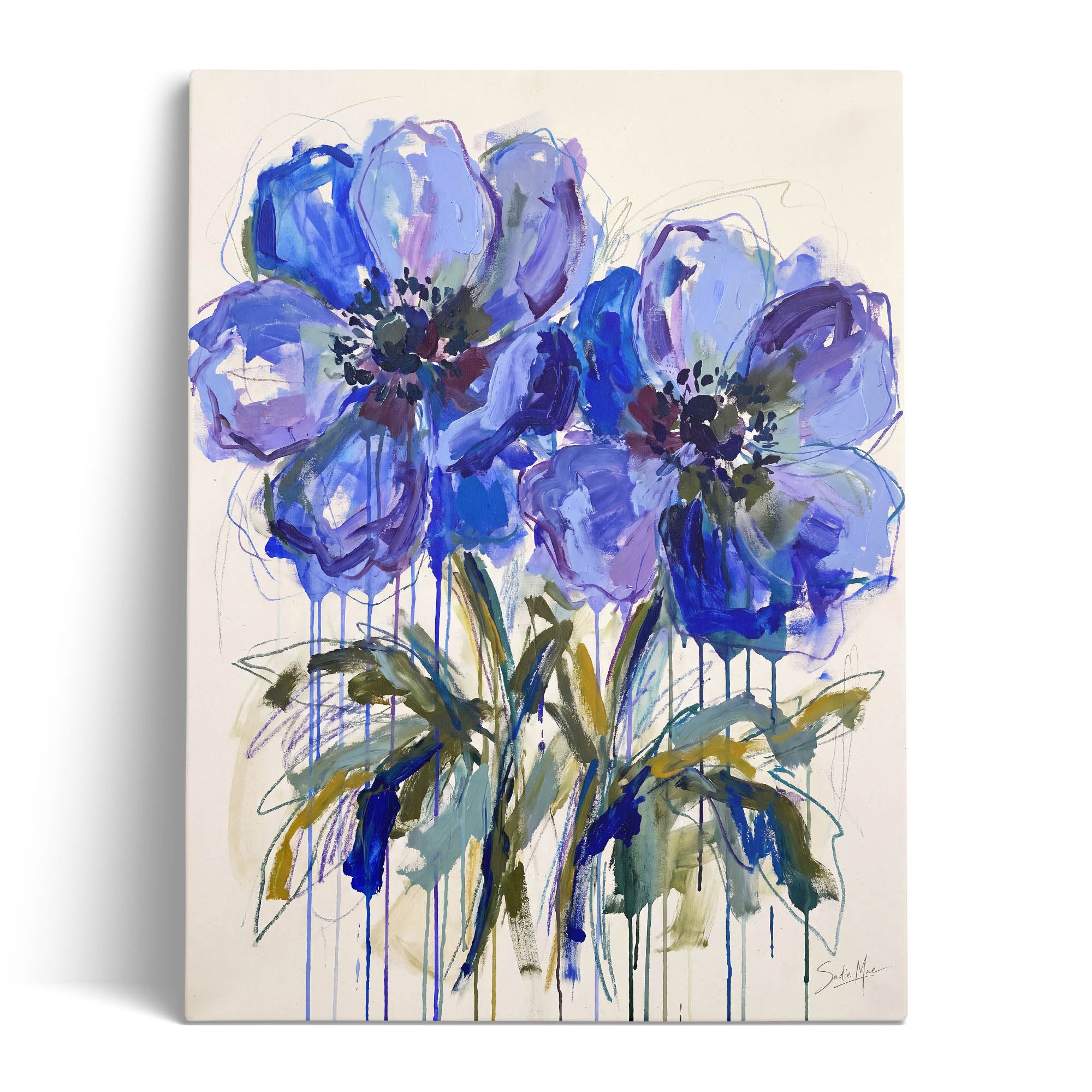 Indigo Anemones