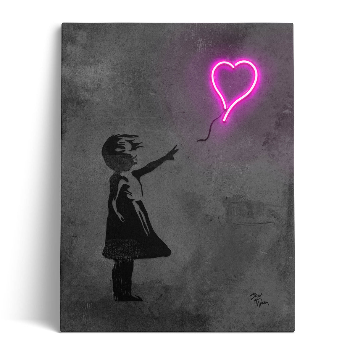 Banksy Balloon ‘Neon’