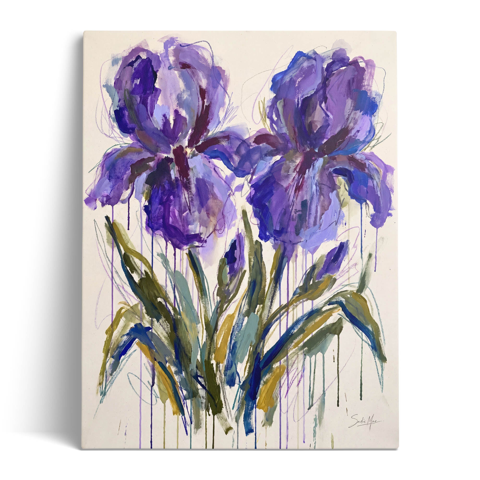 Amethyst Irises