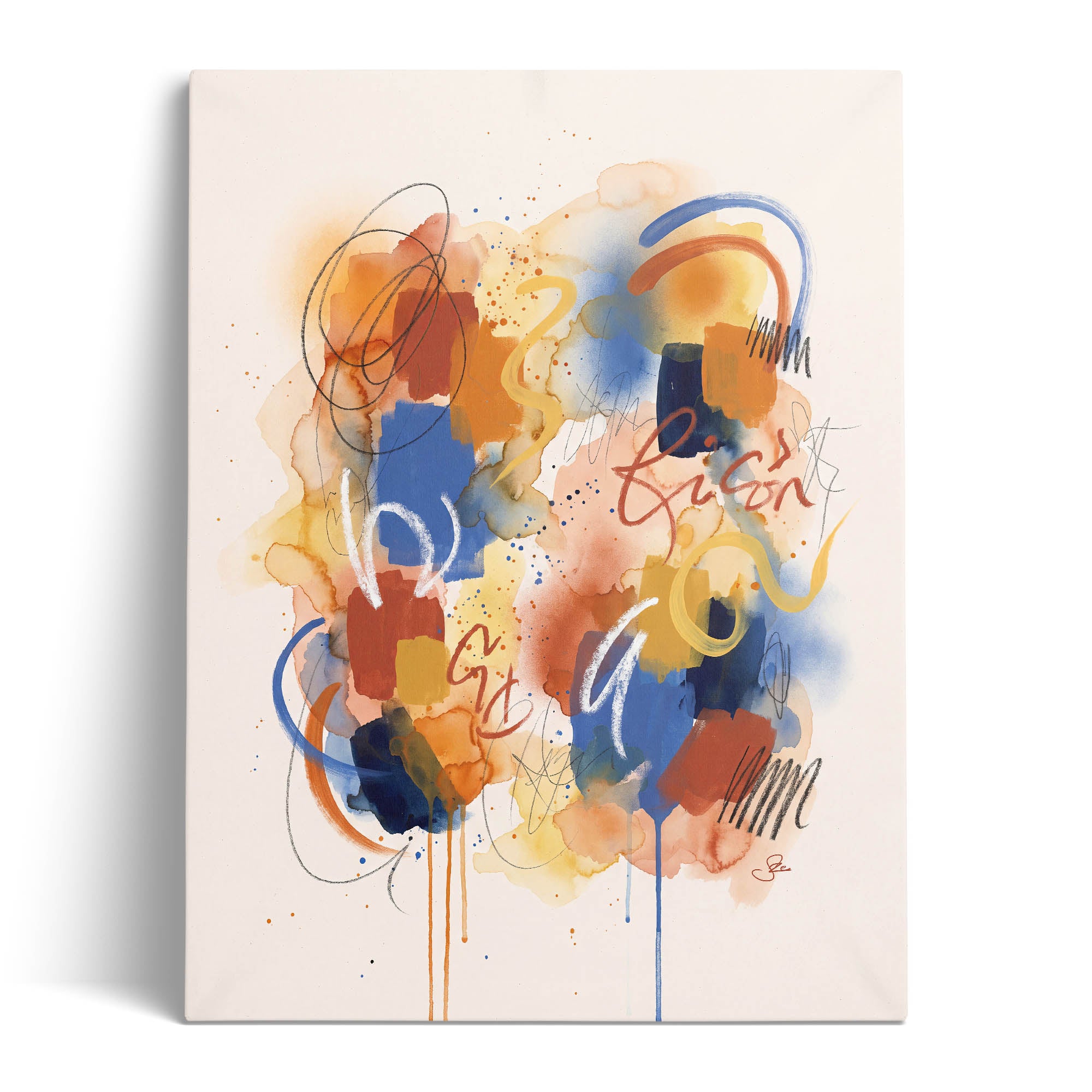 Ochre Rhythm No. 1