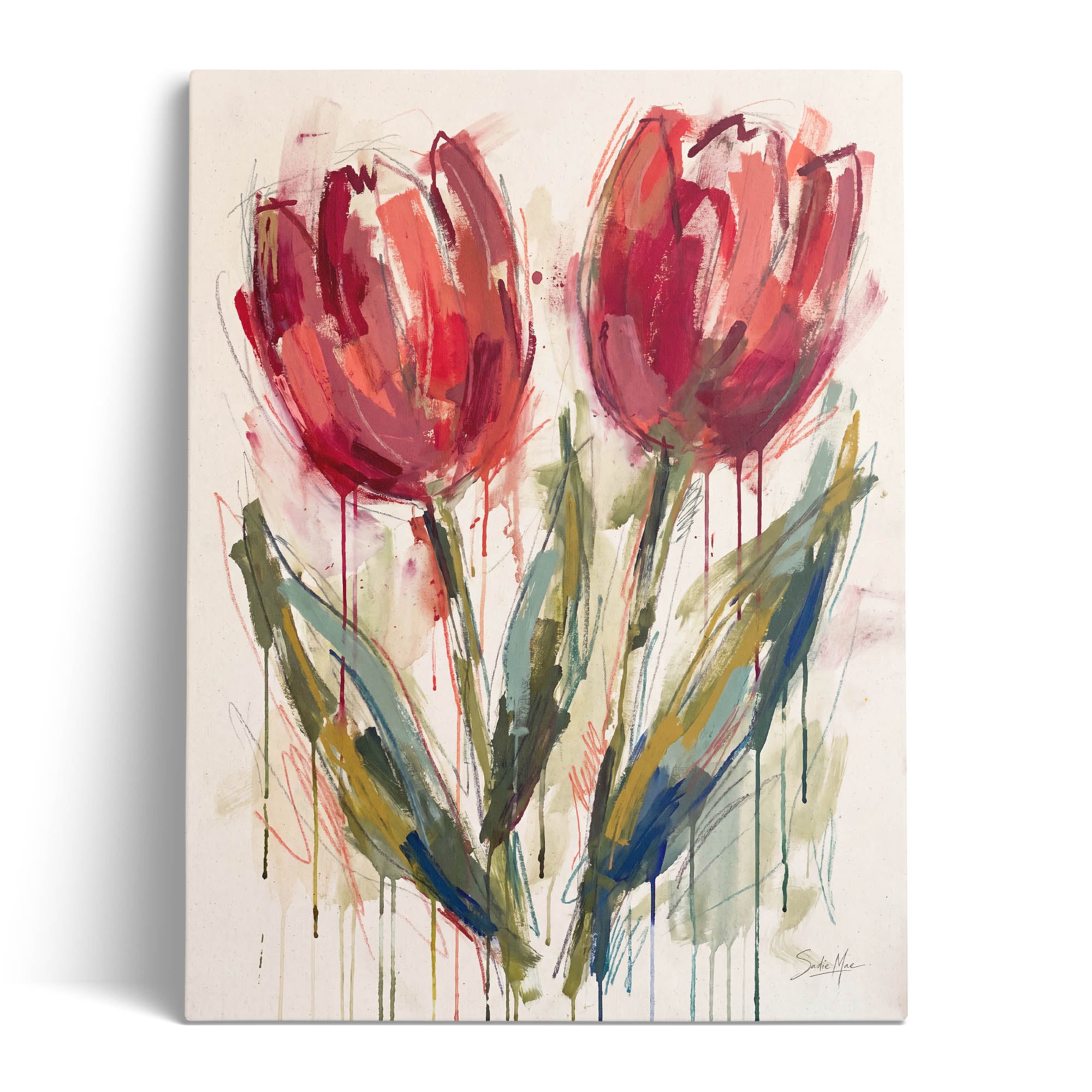 Scarlet Tulips