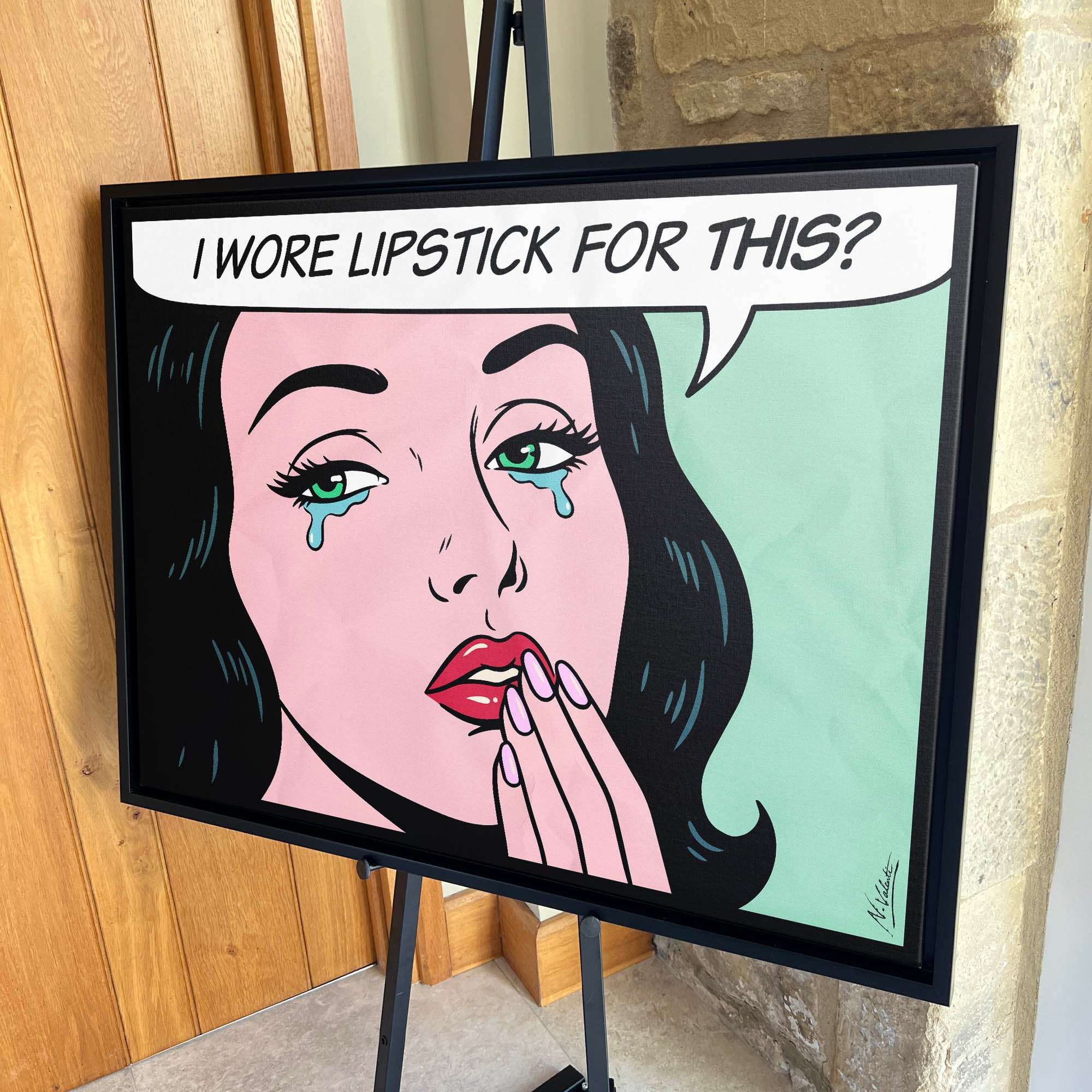 Lipstick for this?