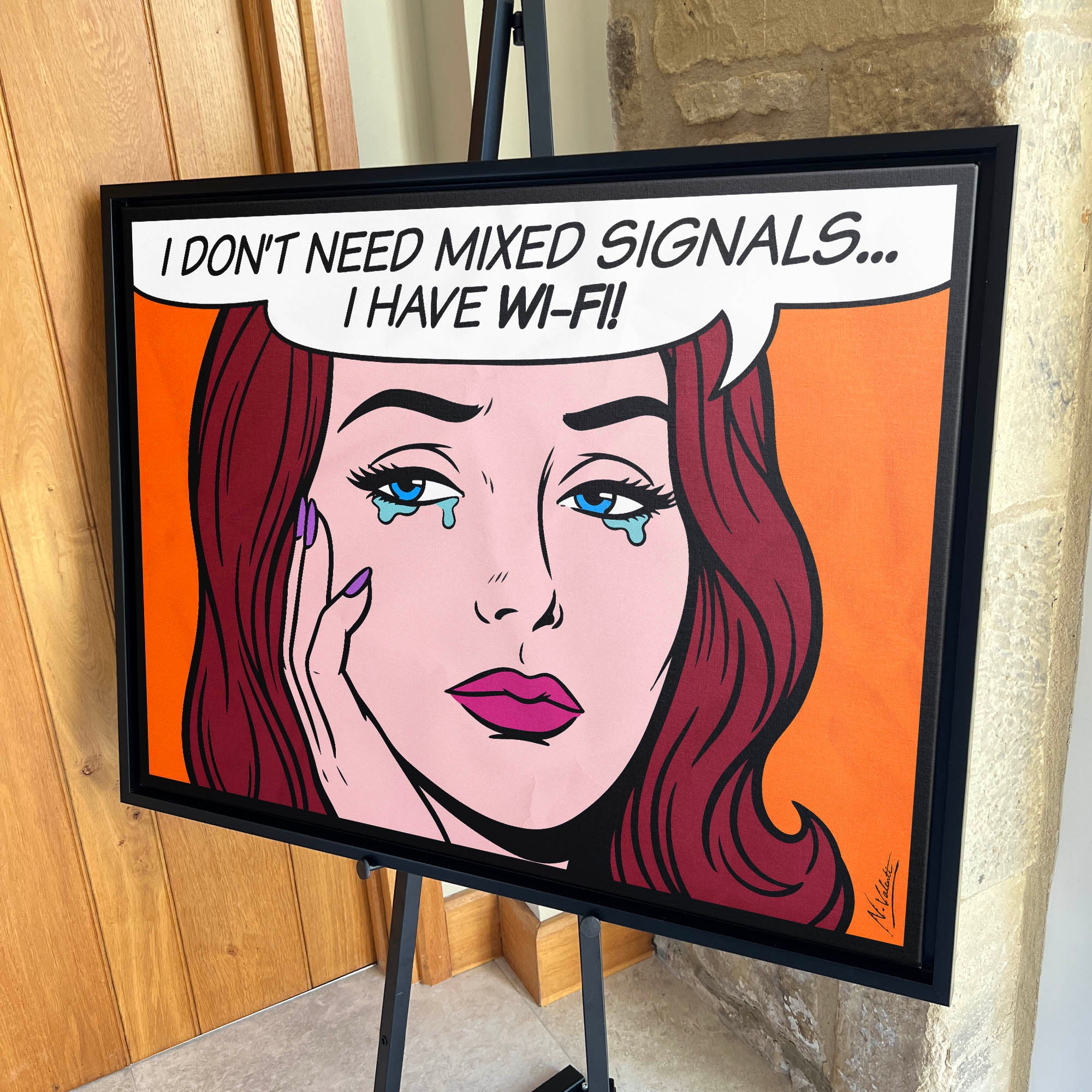 Mixed signals...