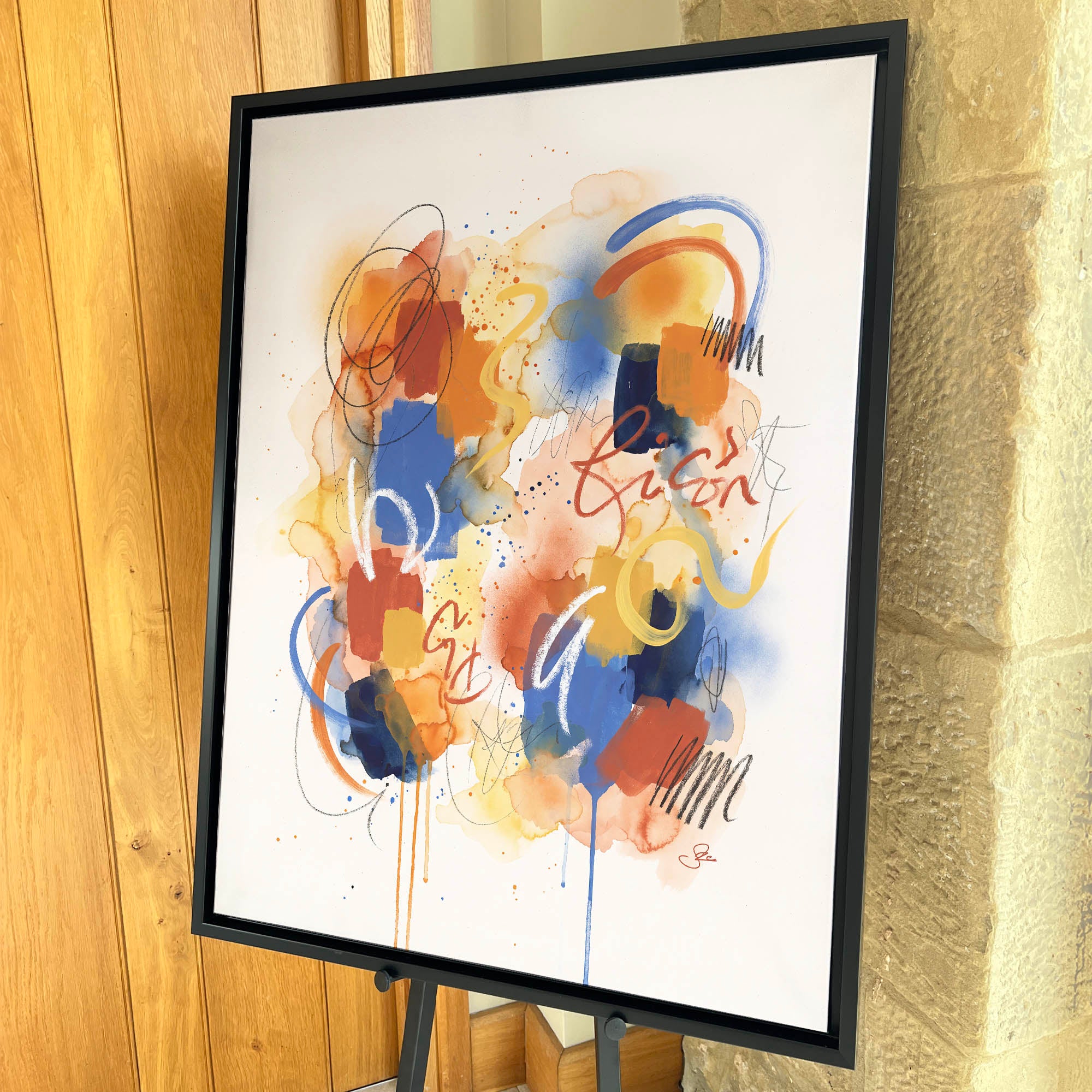 Ochre Rhythm No. 1