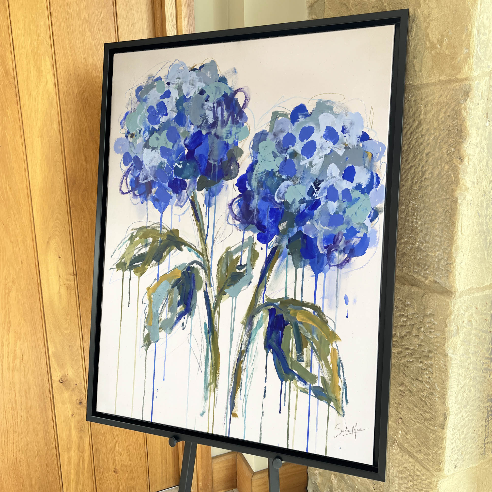 Azure Hydrangeas