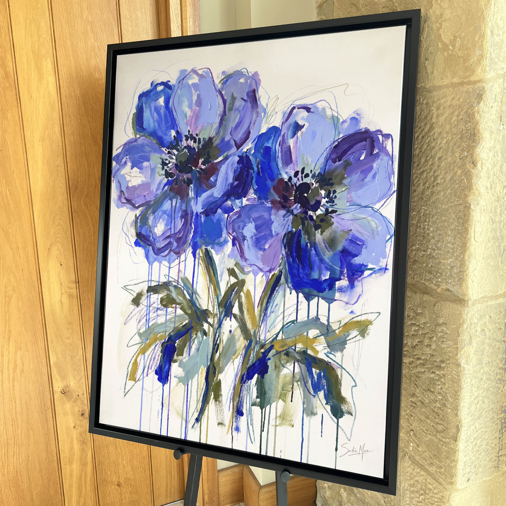Indigo Anemones