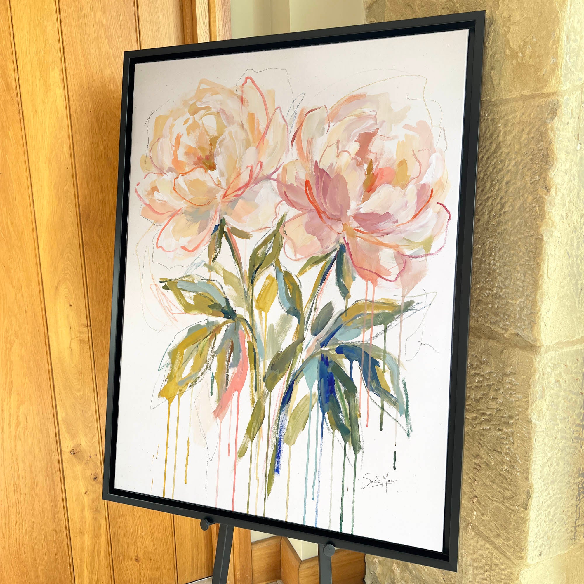 Coral Peonies