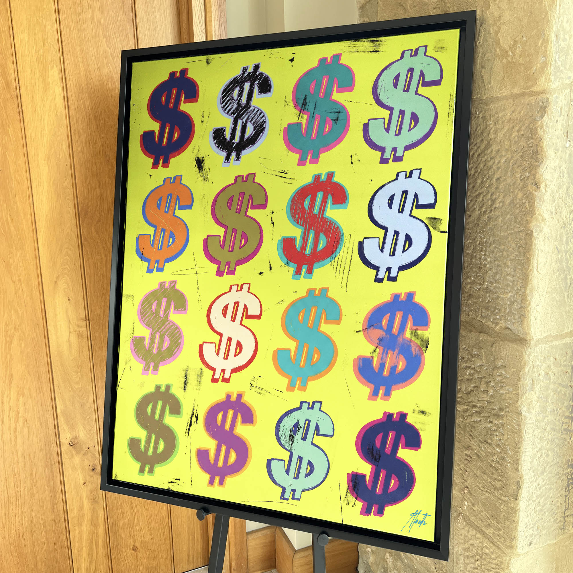 Dollar Signs — Yellow