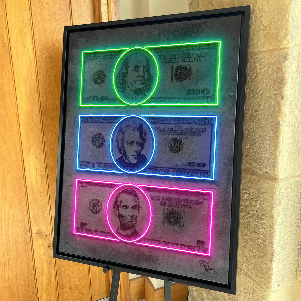 Dollar Bills ‘Neon’