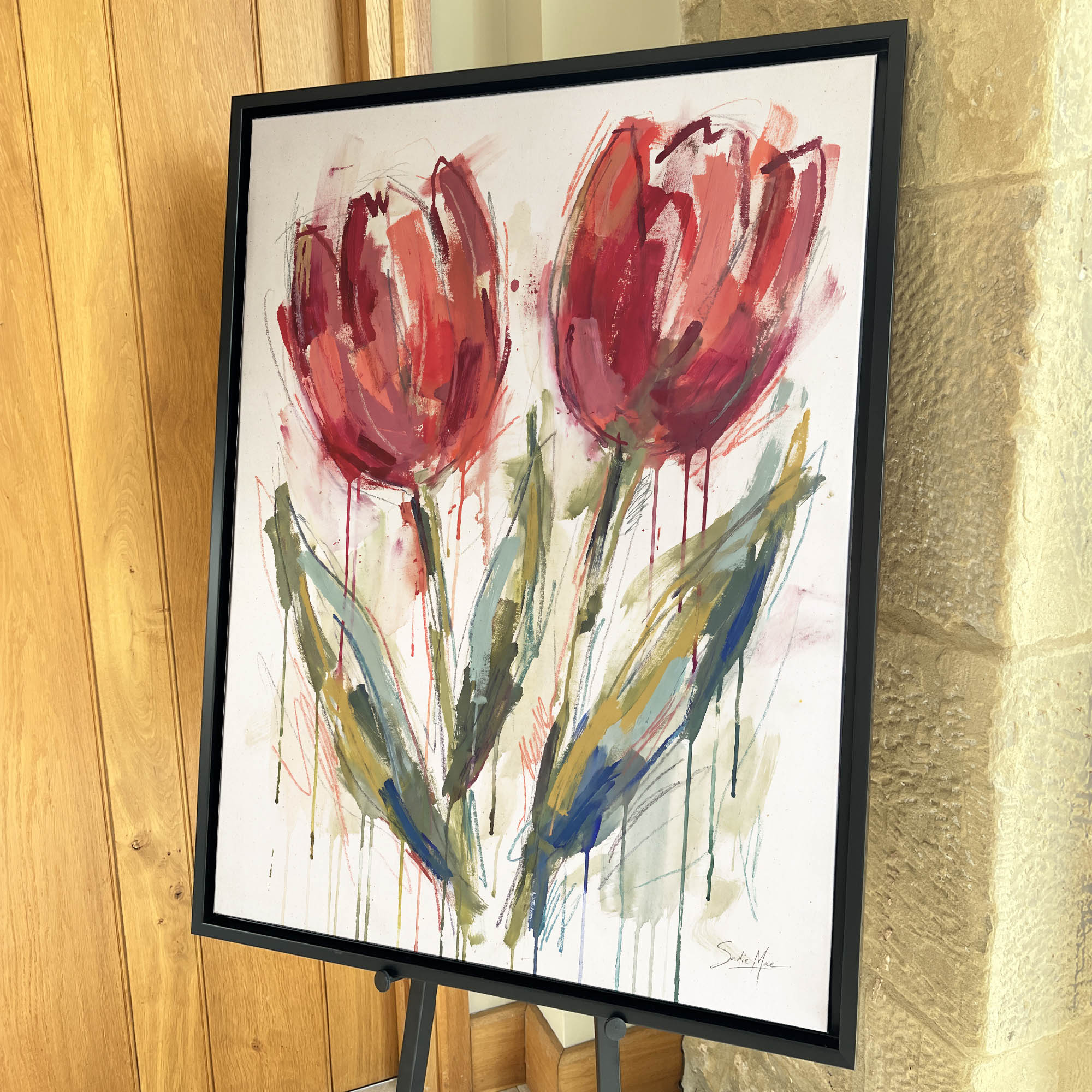 Scarlet Tulips