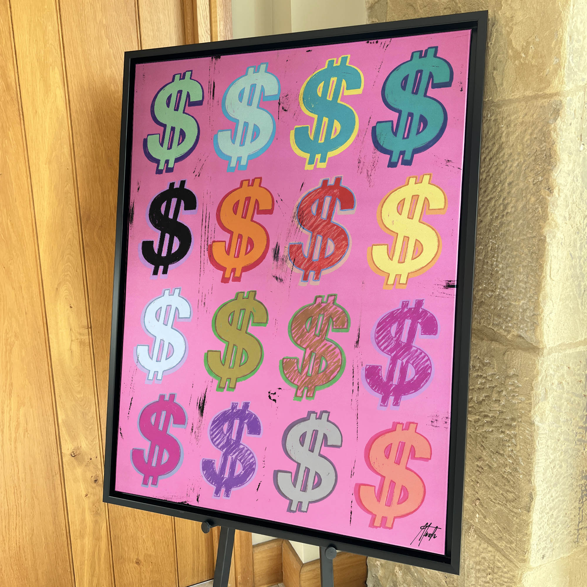 Dollar Signs — Pink