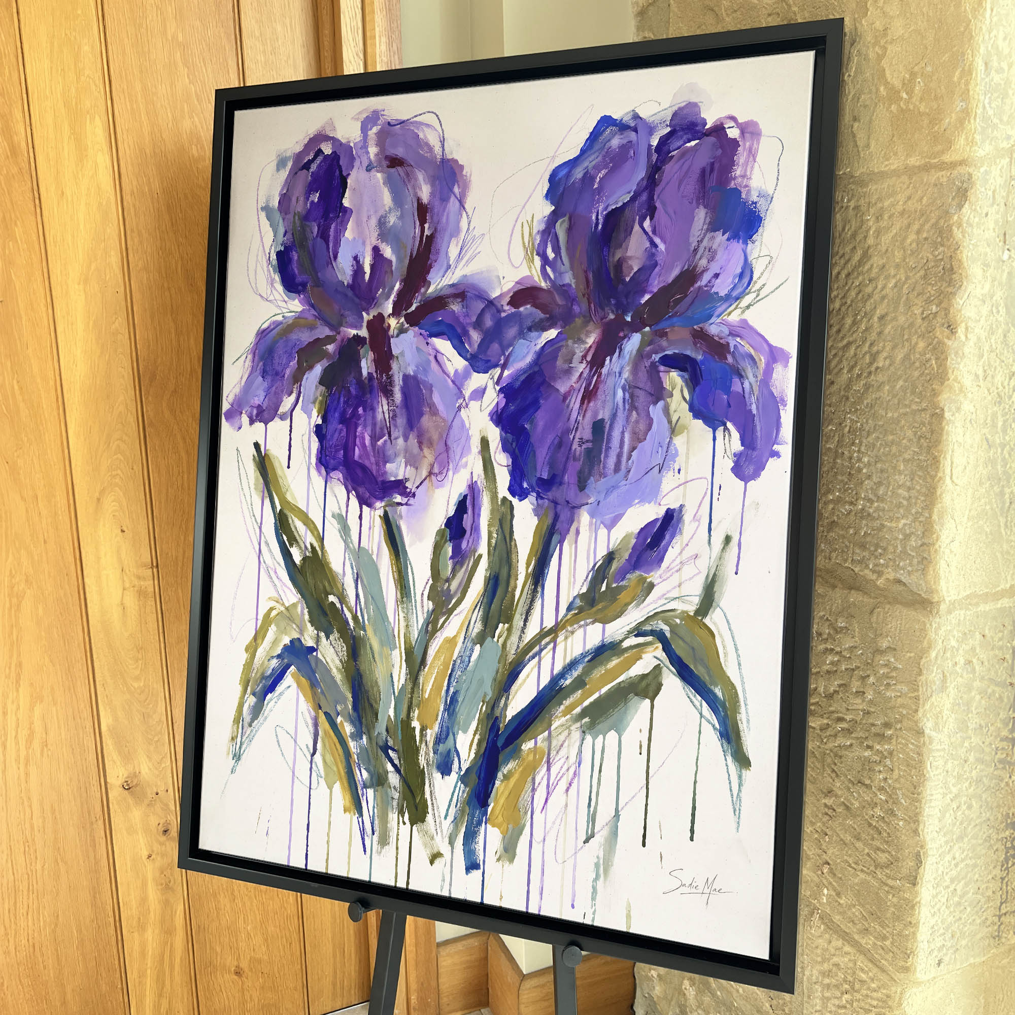 Amethyst Irises