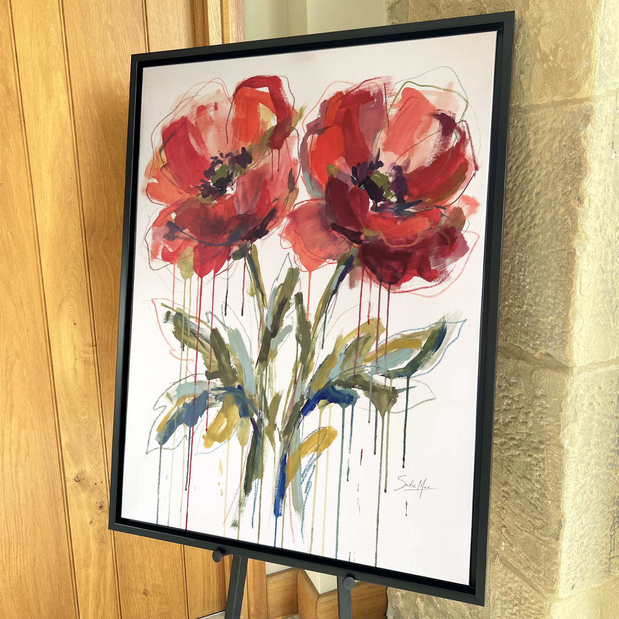Crimson Poppies