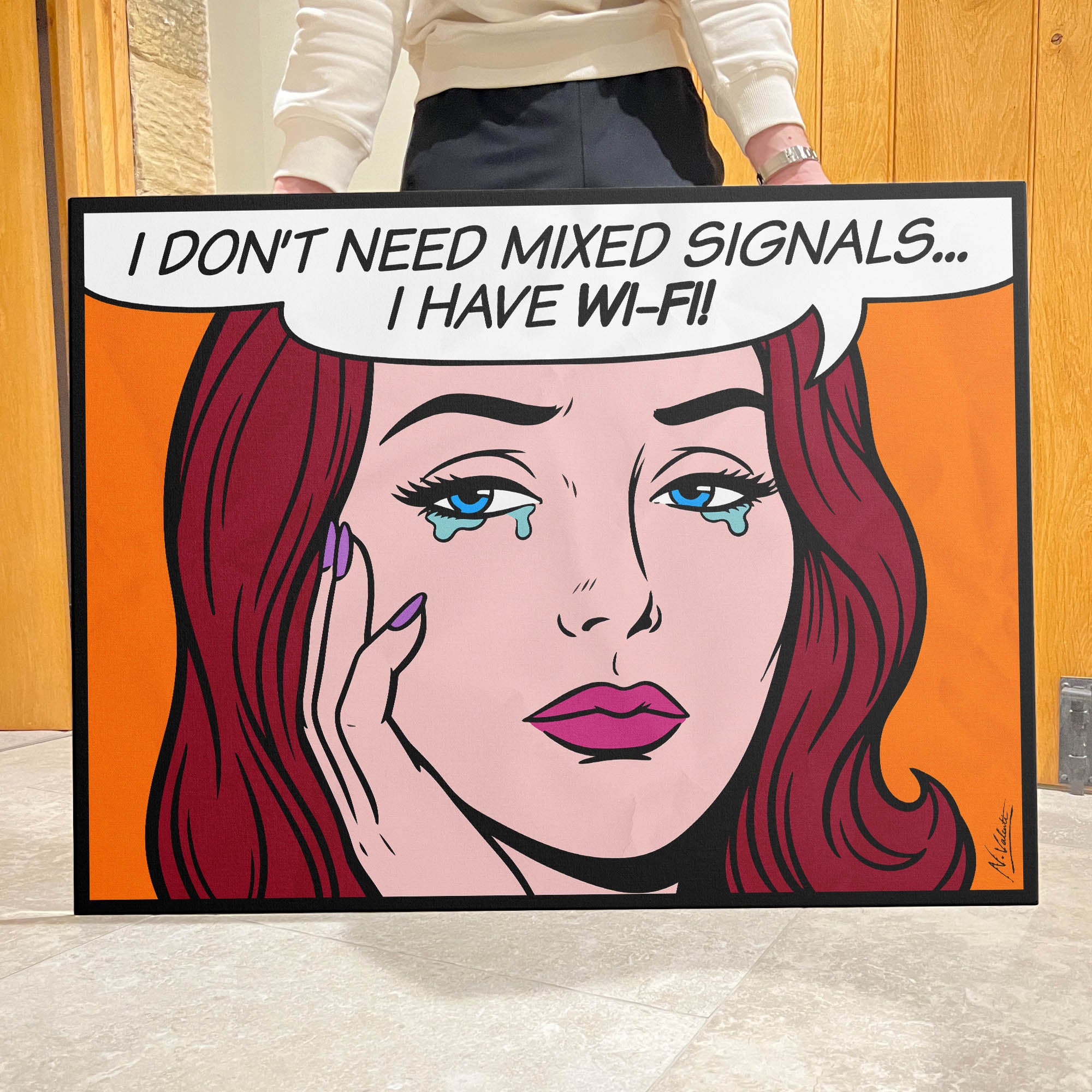 Mixed signals...