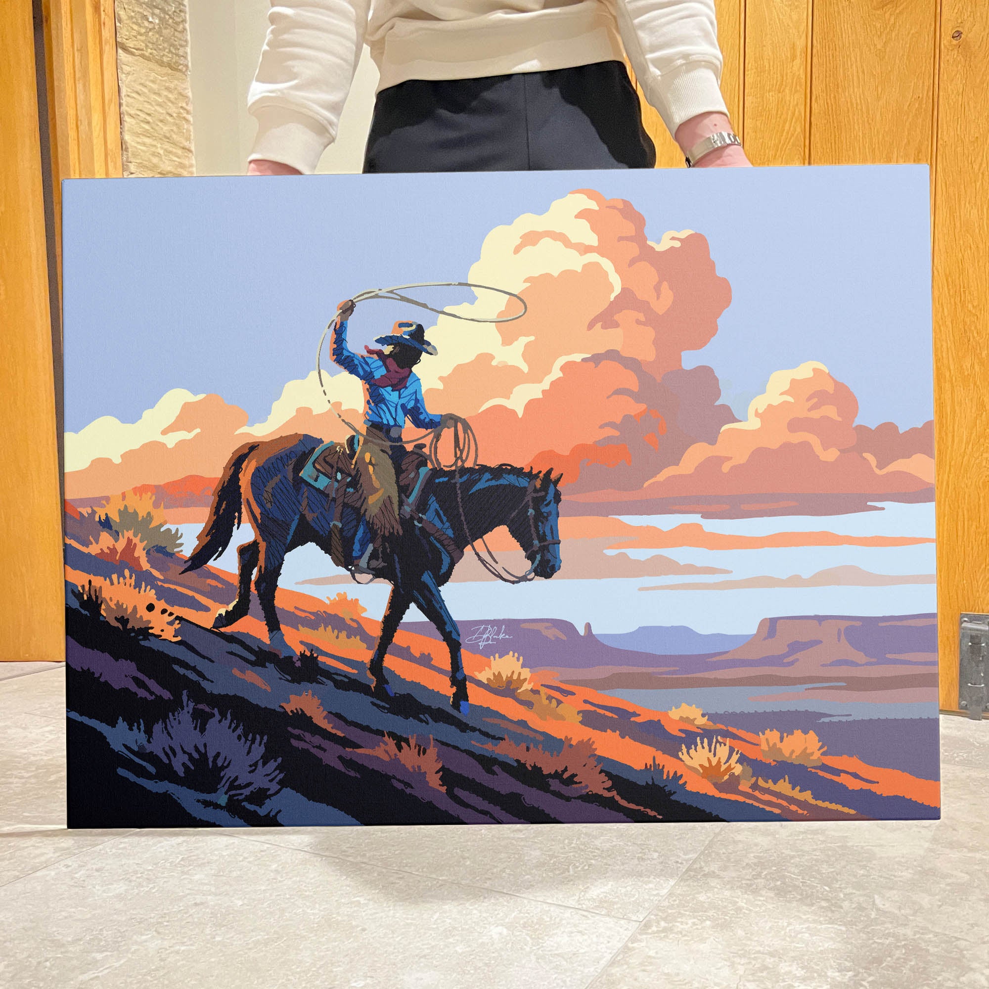 Cloudbank Cowgirl