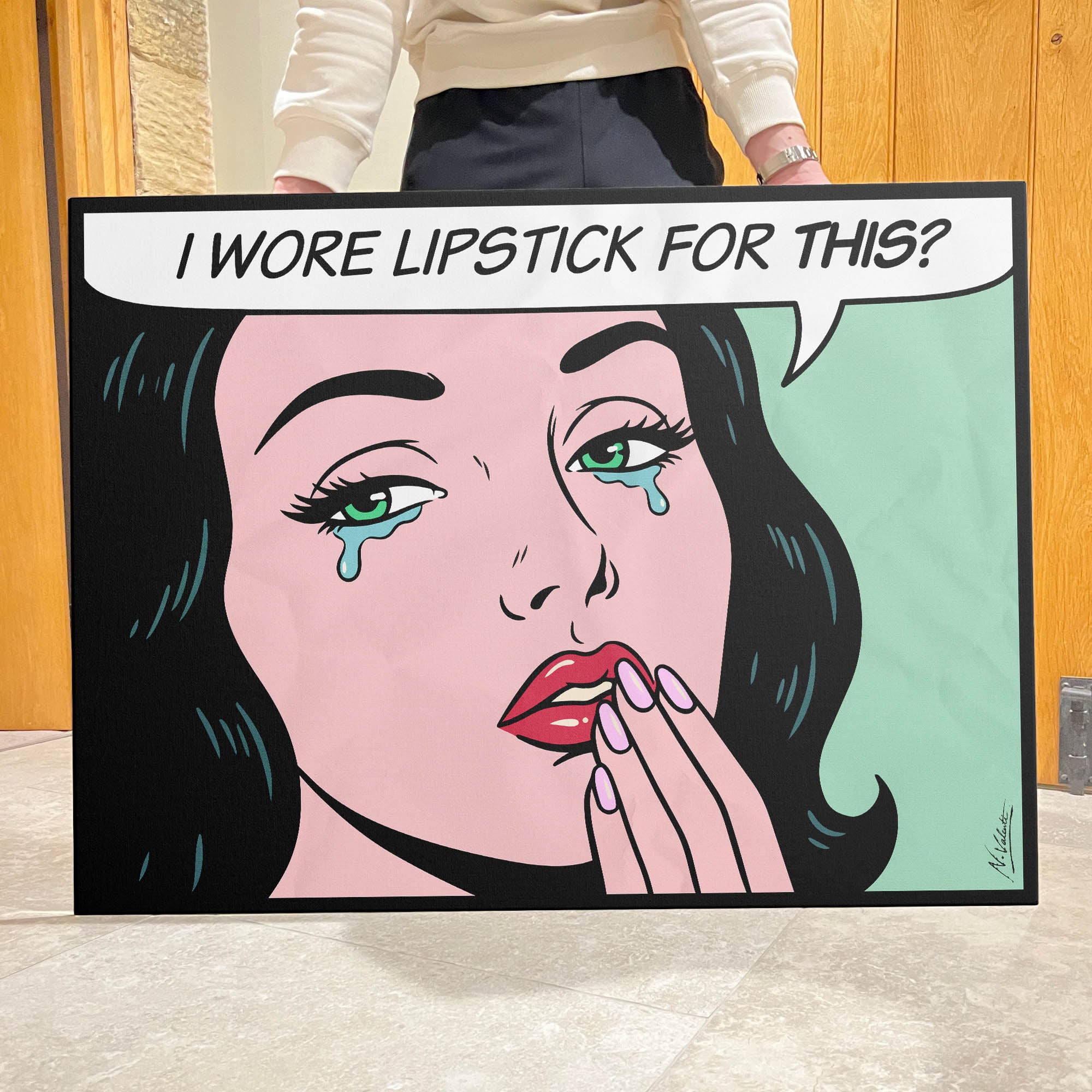 Lipstick for this?