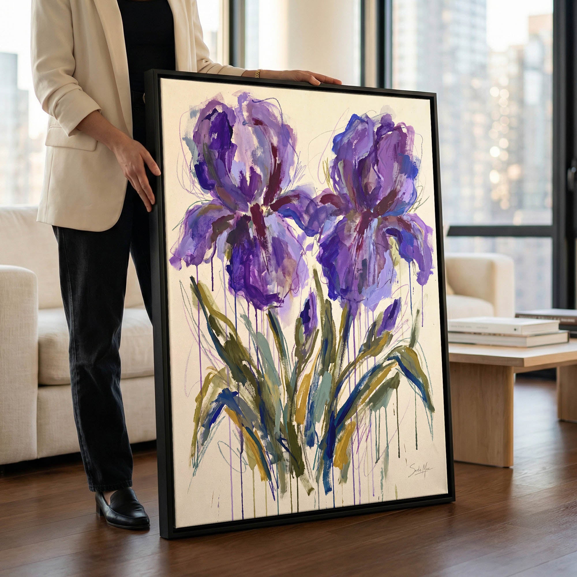 Amethyst Irises