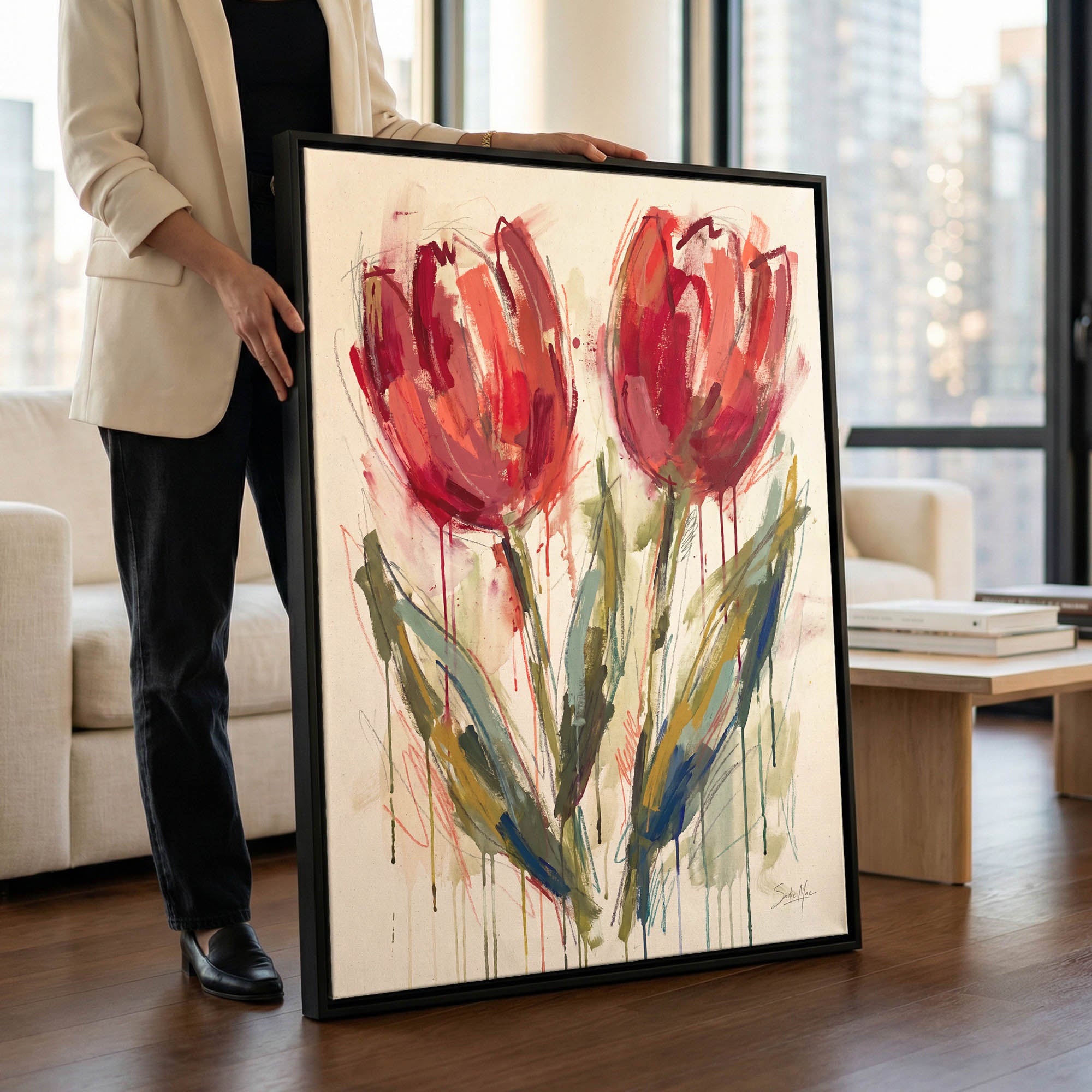 Scarlet Tulips
