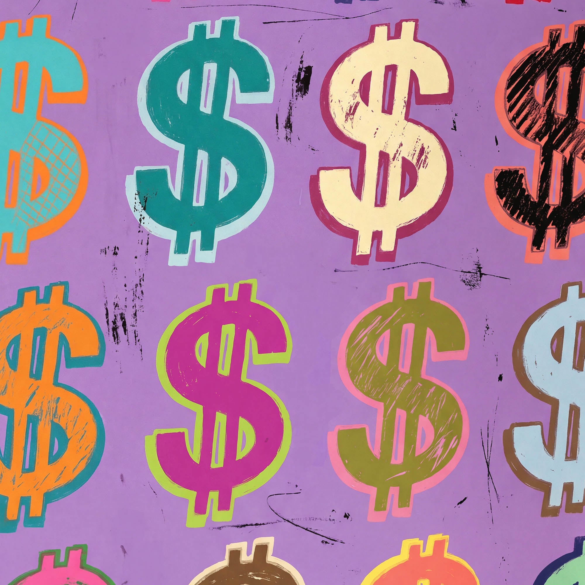 Dollar Signs — Lilac