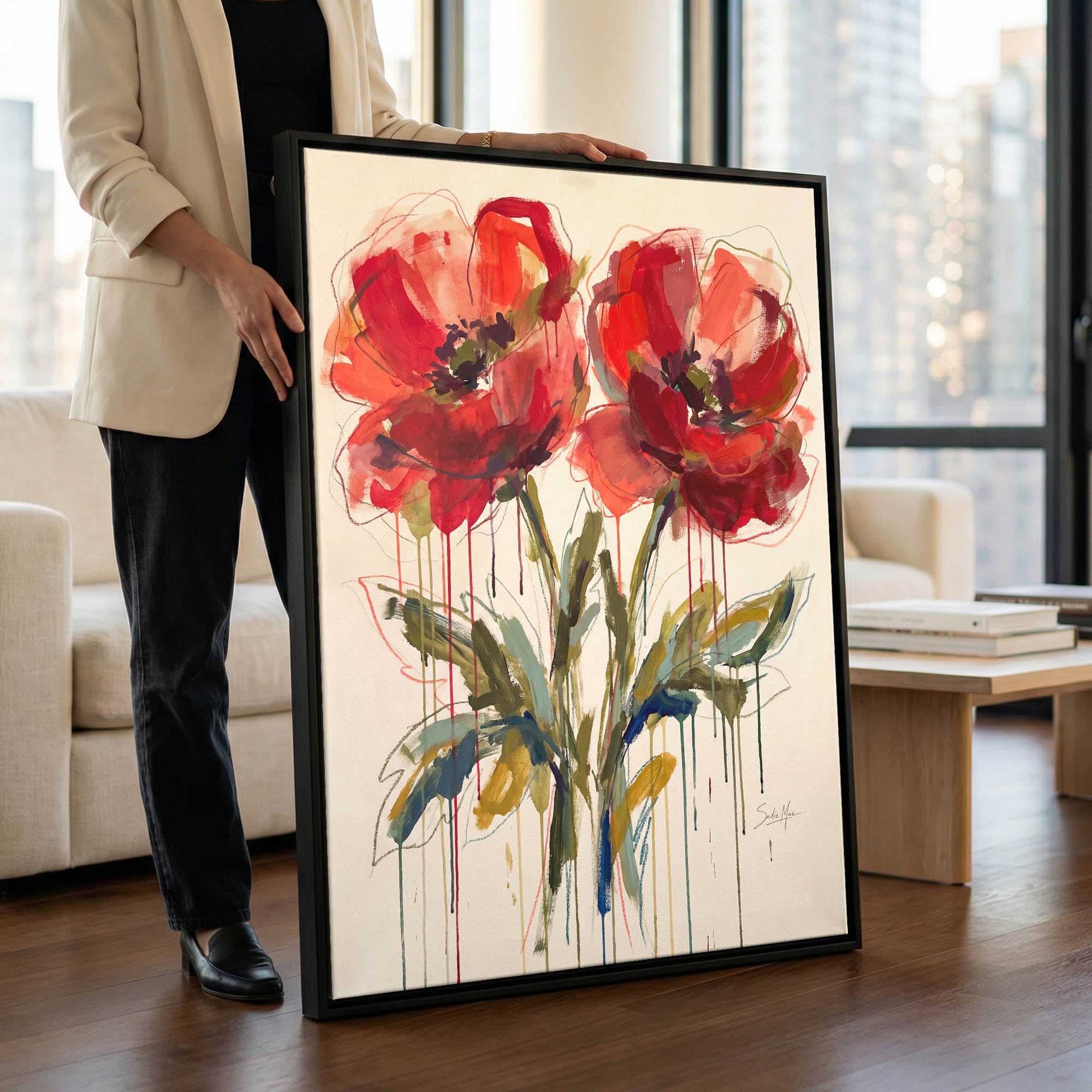 Crimson Poppies