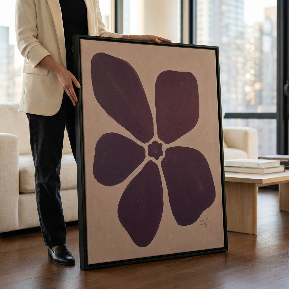 Plum Anemone