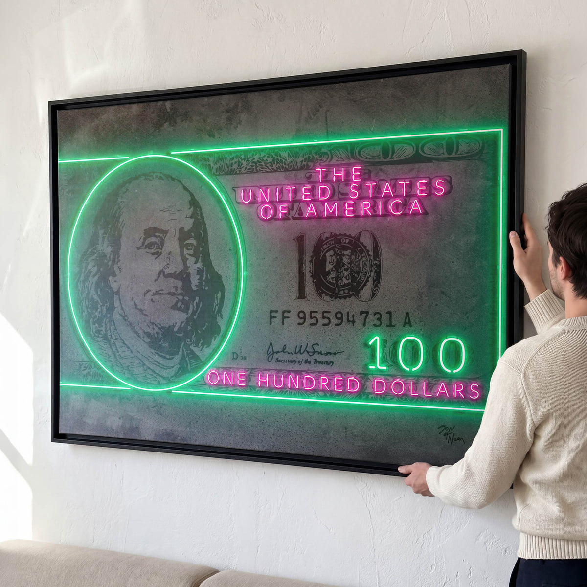 Benjamin Dollar ‘Neon’
