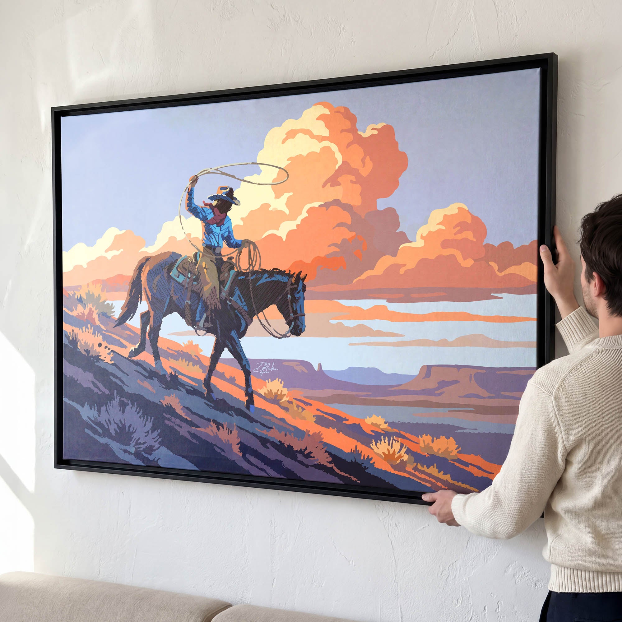 Cloudbank Cowgirl