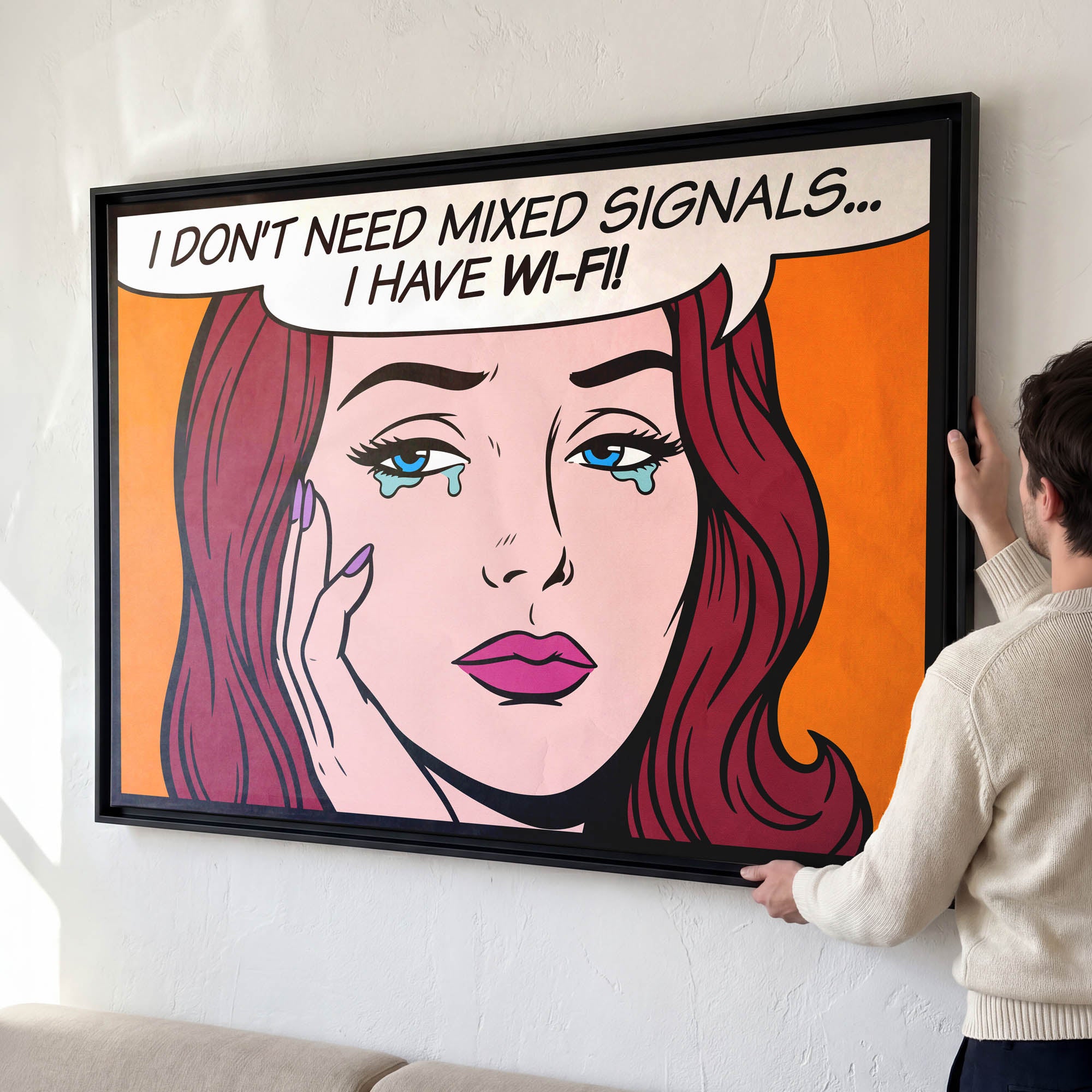 Mixed signals...